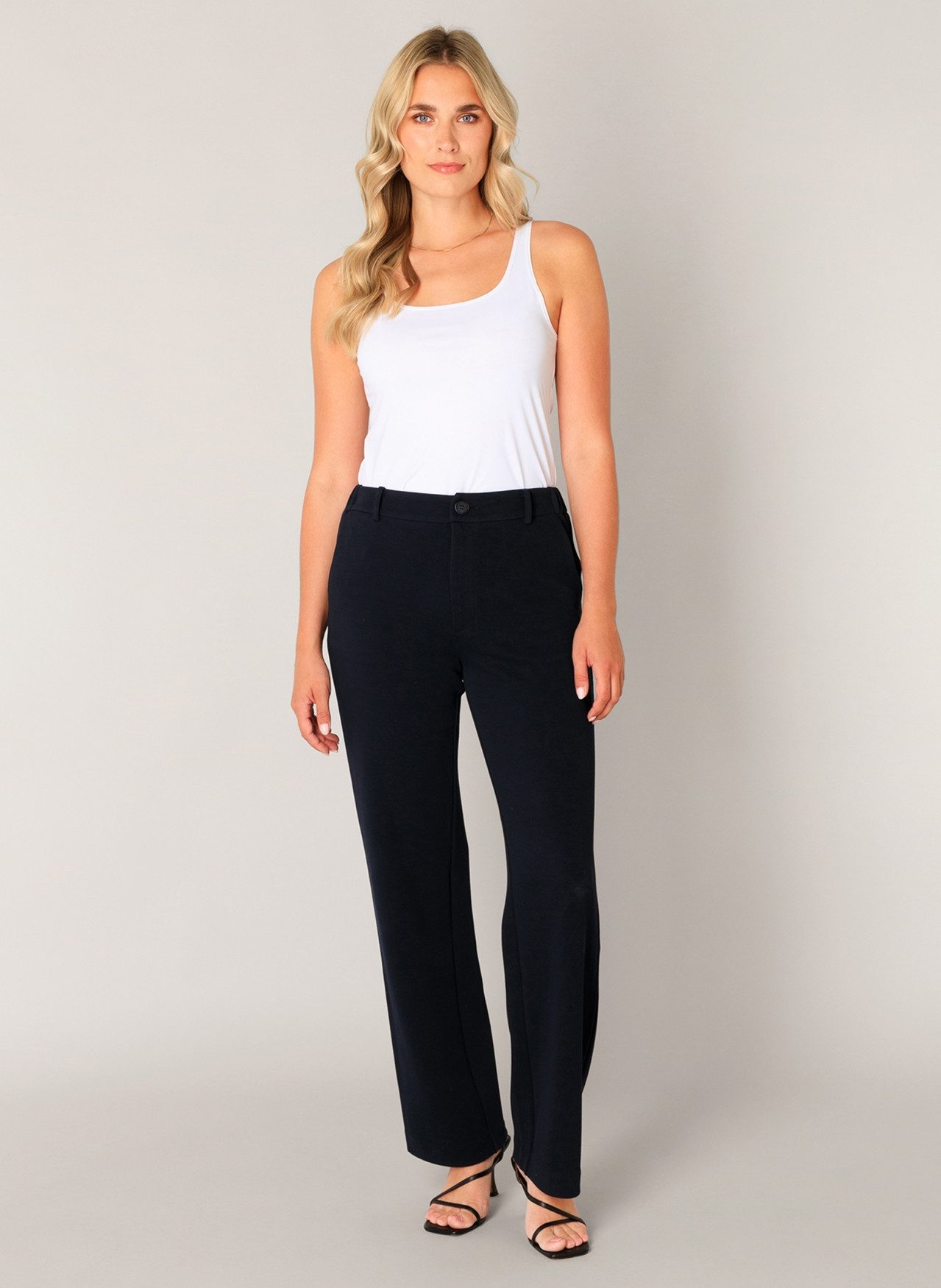 Base Level Stoffhose Yorin mit Stretch