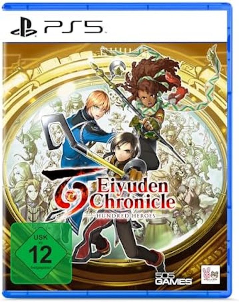 PS5 Eiyuden Chronicles Hundred Heros - Playstation 5 (Blu-ray Disc), PlayStation 5