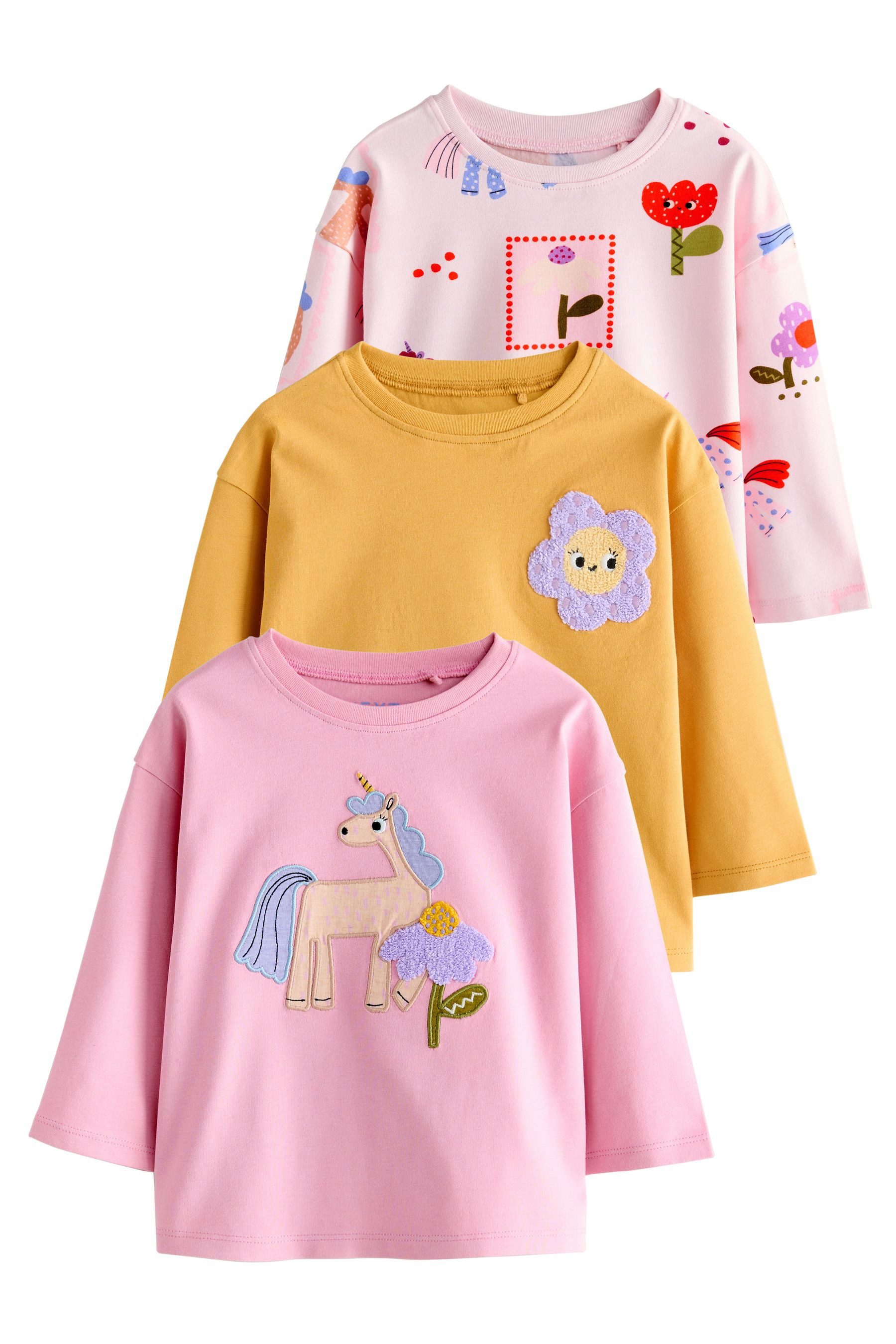Next Langarmshirt Langärmelige Oberteile mit Figurenmotiv, günstig online kaufen