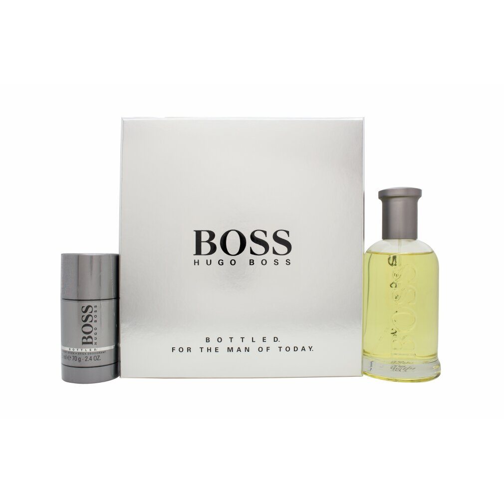 Haushalt Parfums HUGO Duft-Set Hugo Boss Bottled Geschenkset 200ml EDT + 75ml Deodorant Stick