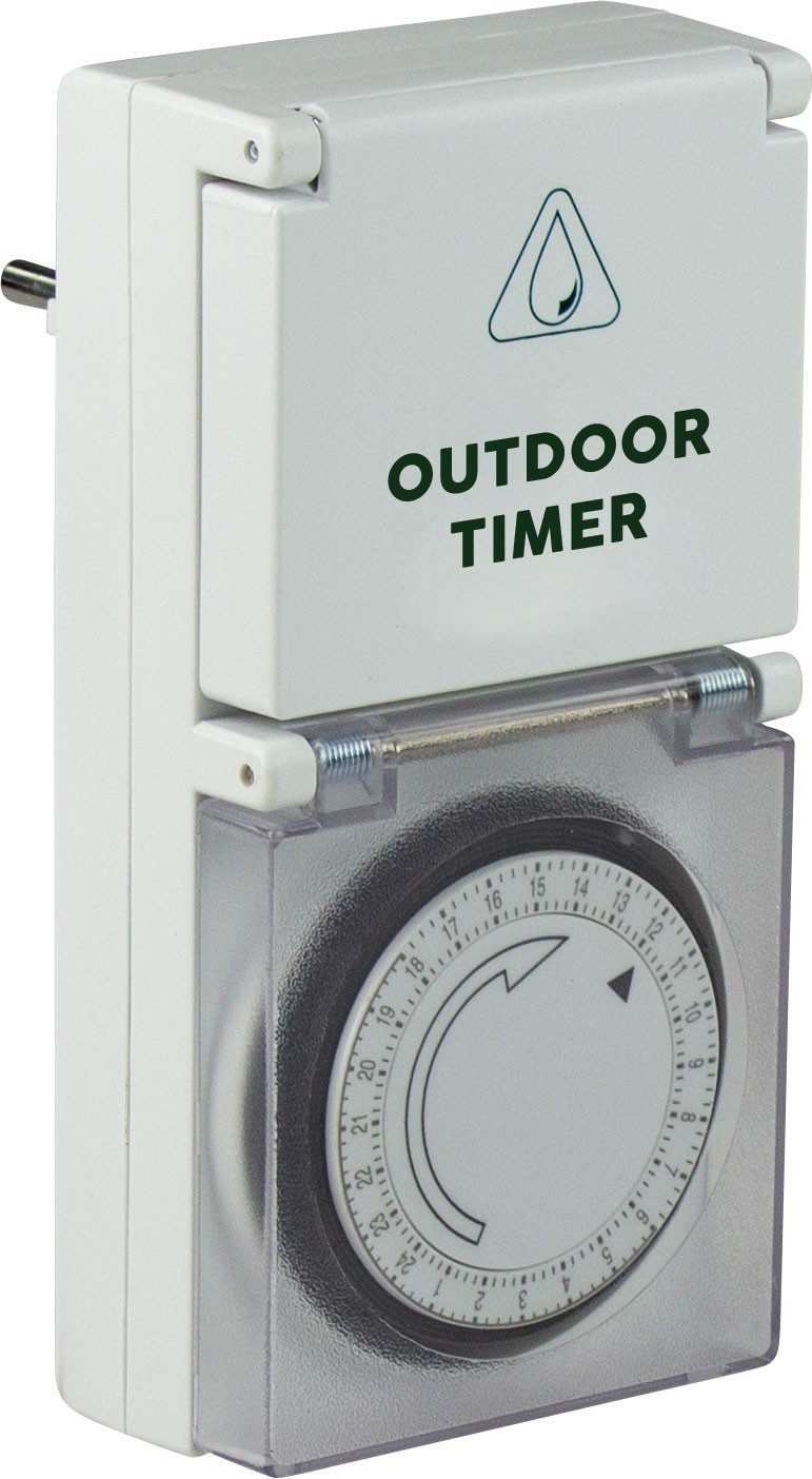 Tageszeitschaltuhr Tages-Zeitschaltuhr IP44 mechanisch, IP44