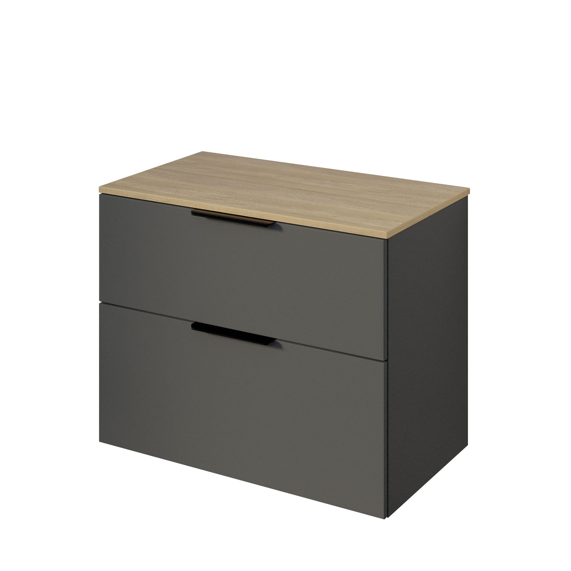 Bernstein Badmöbel-Set TIM, (Waschtischunterschrank mit Waschtischplatte günstig online kaufen