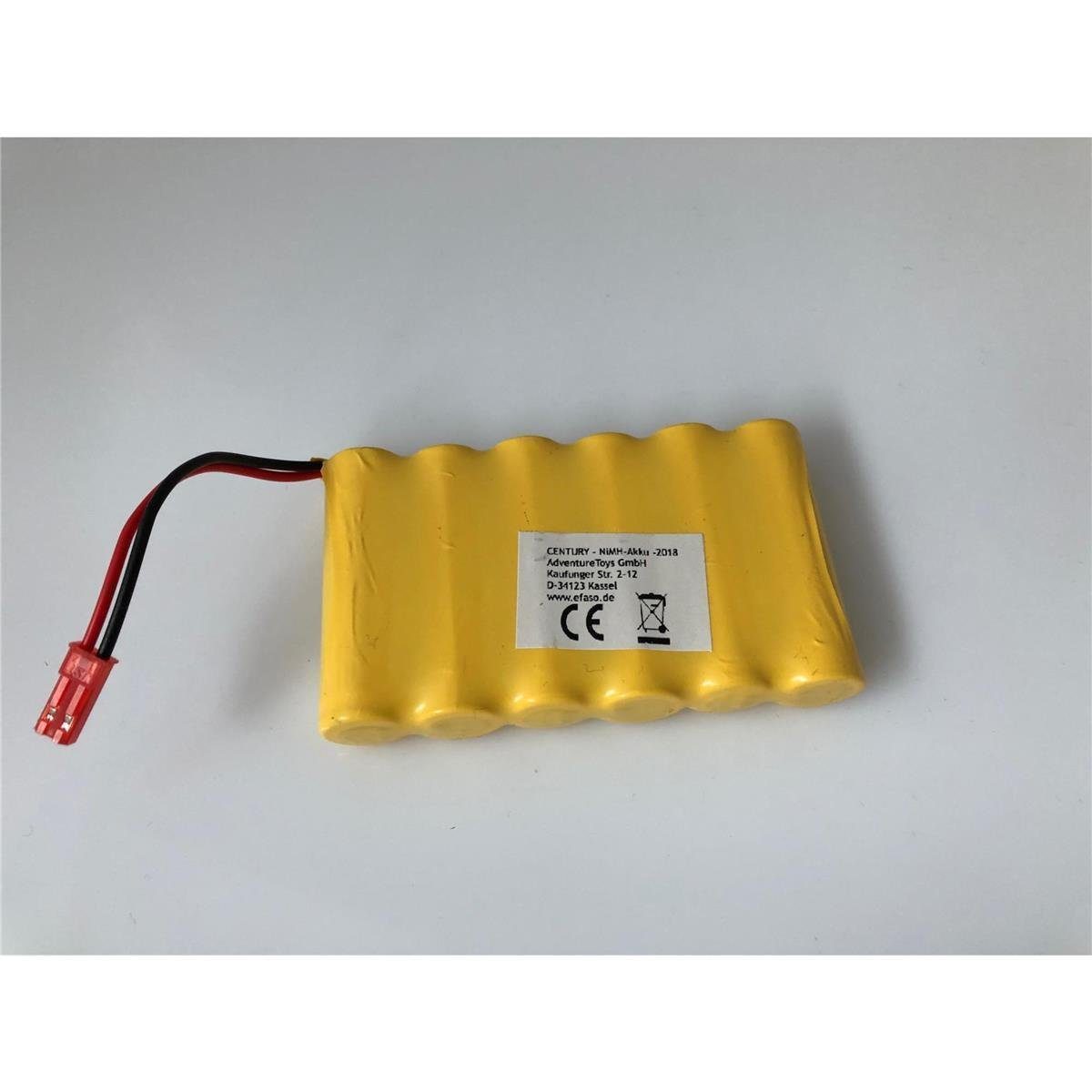 efaso Spielfahrzeug-Erweiterung Akku 7,2V 400 mAh Ni-MH JST Stecker für Huina 1550 1530 Bagger