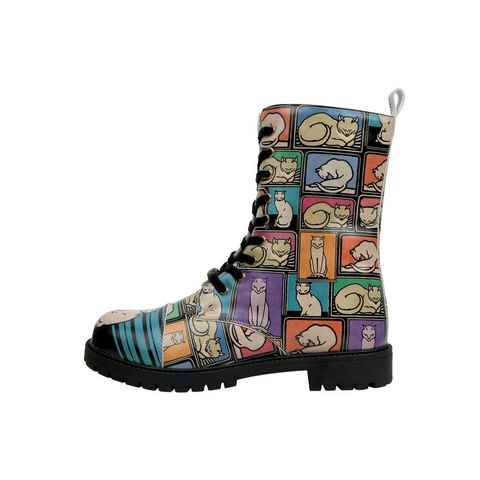 DOGO Cats and Boxes Stiefel Vegan