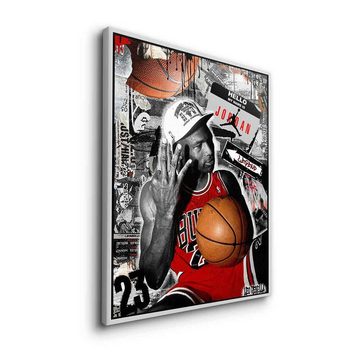 DOTCOMCANVAS® Leinwandbild #23 Legend, Leinwandbild #23 LEGEND Michael Jordan NBA Chicago Bulls Basketball