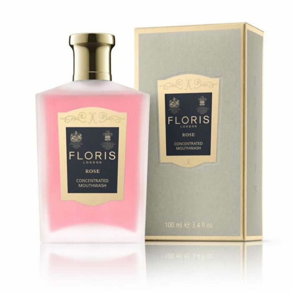 Floris Mundspülung Rose Concentrated Mouthwash 100ml, (Packung)