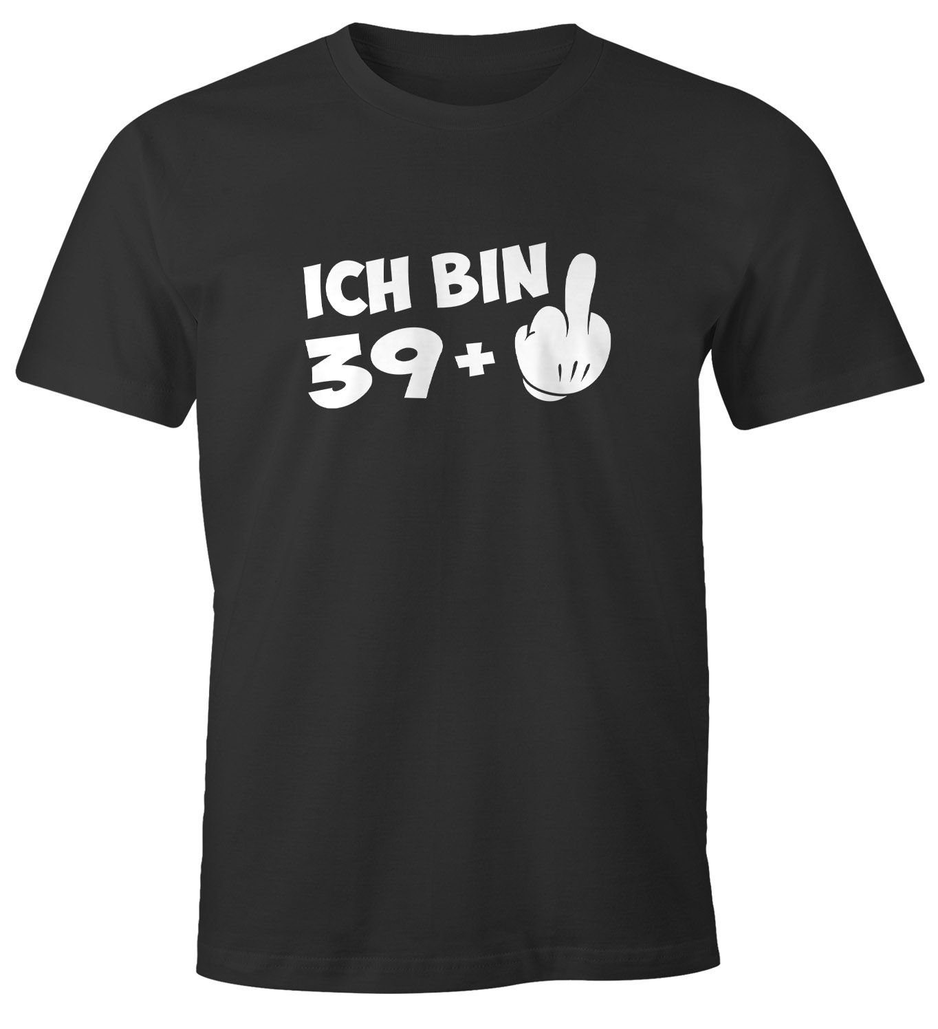 MoonWorks Print-Shirt Herren T-Shirt Geburtstag Ich günstig online kaufen