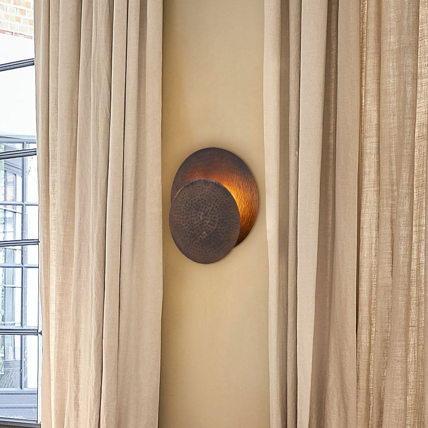 Mirabeau Wandleuchte Wandlampe Tahmoh antikbraun