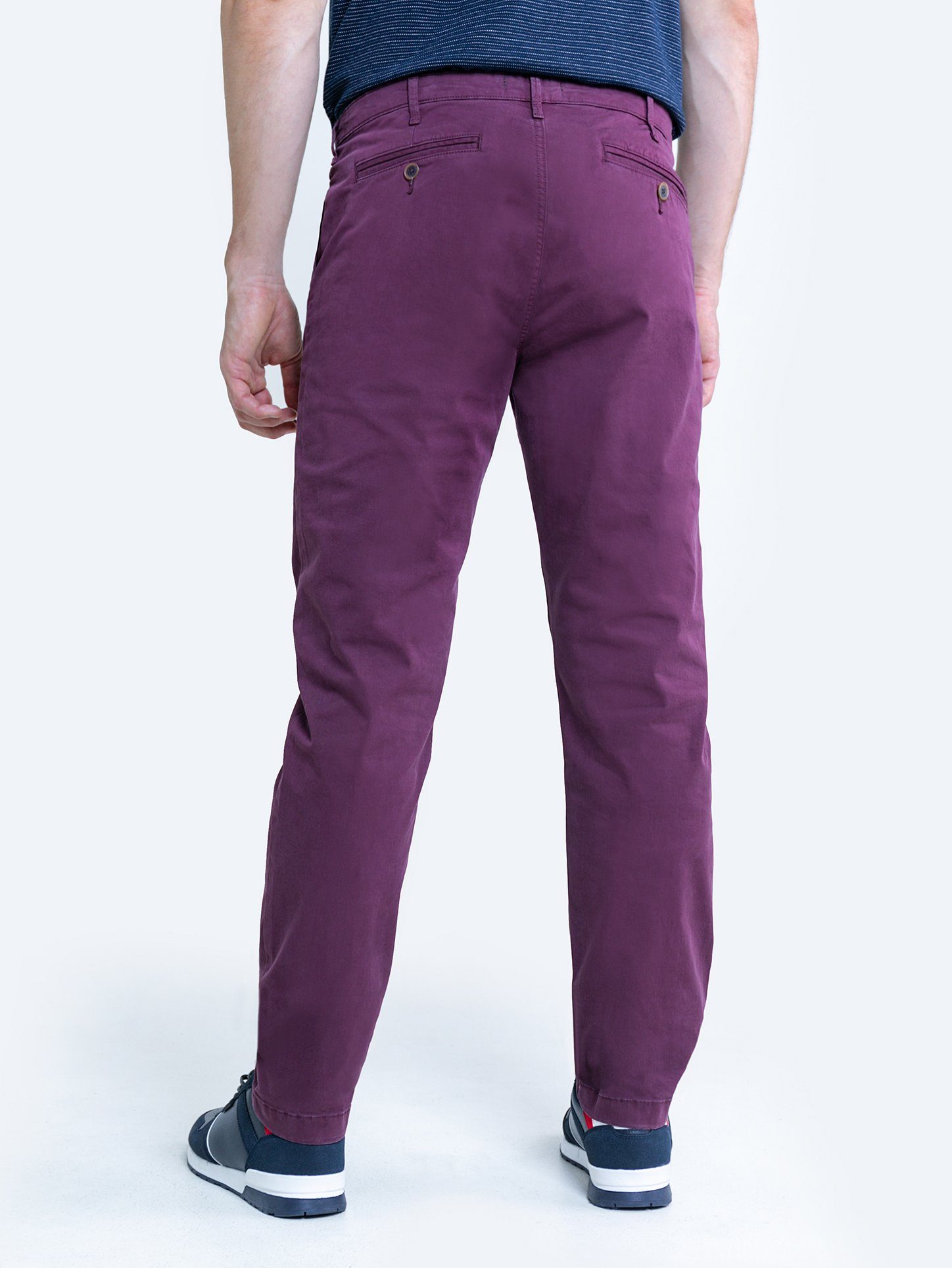 Slim-fit-Jeans (1-tlg) STAR dunkelrot HEKTOR BIG