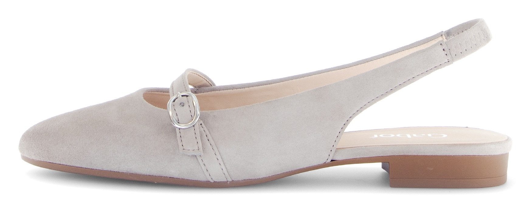 Gabor Slingpumps, Blockabsatz, Abendschuh, Businessschuh, elastisches Fersenriemchen