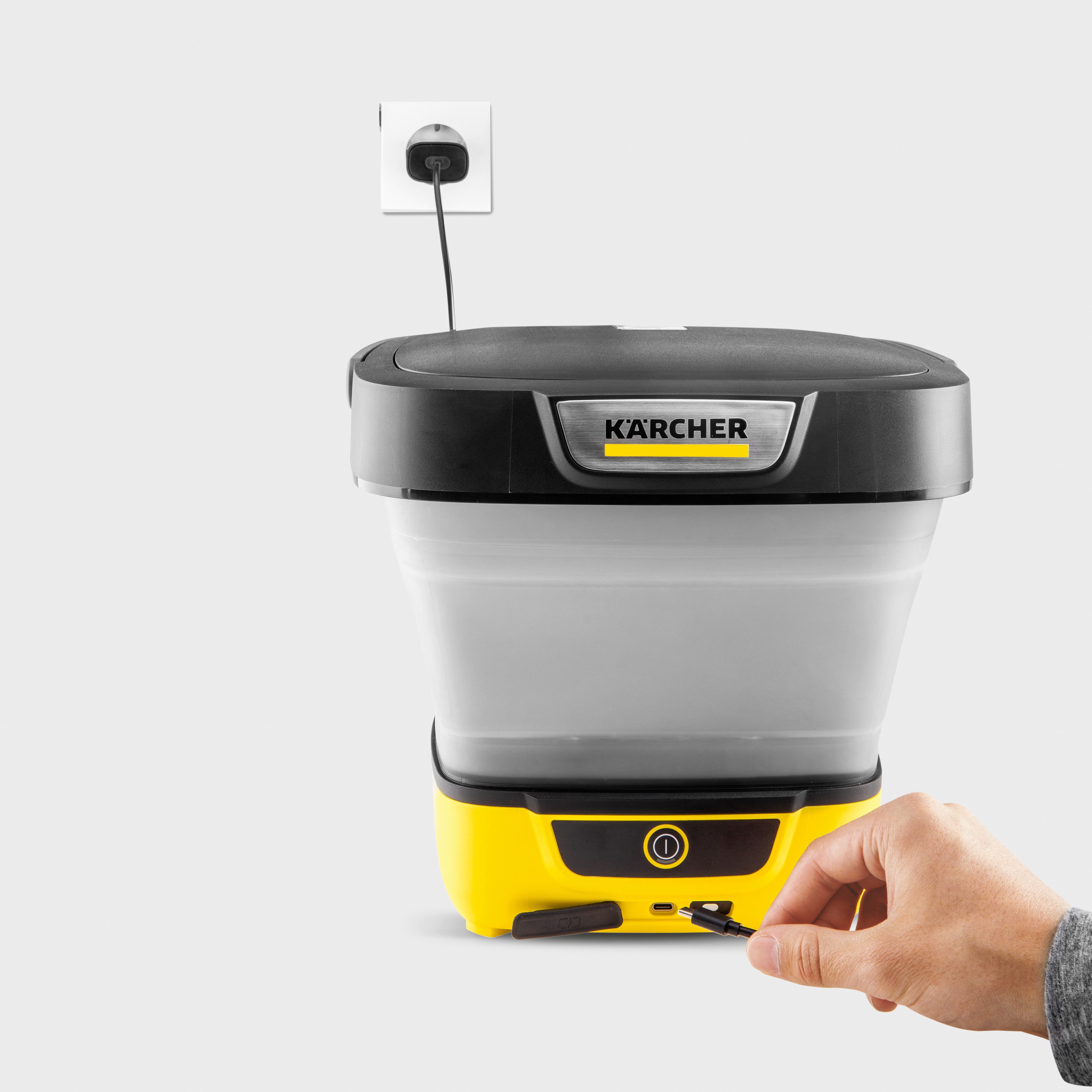 KÄRCHER Akku-Niederdruckreiniger OC 3 Foldable *EU, Druck max: 5 bar, Fördermenge max: 2 l/h – Bild 4 von 5