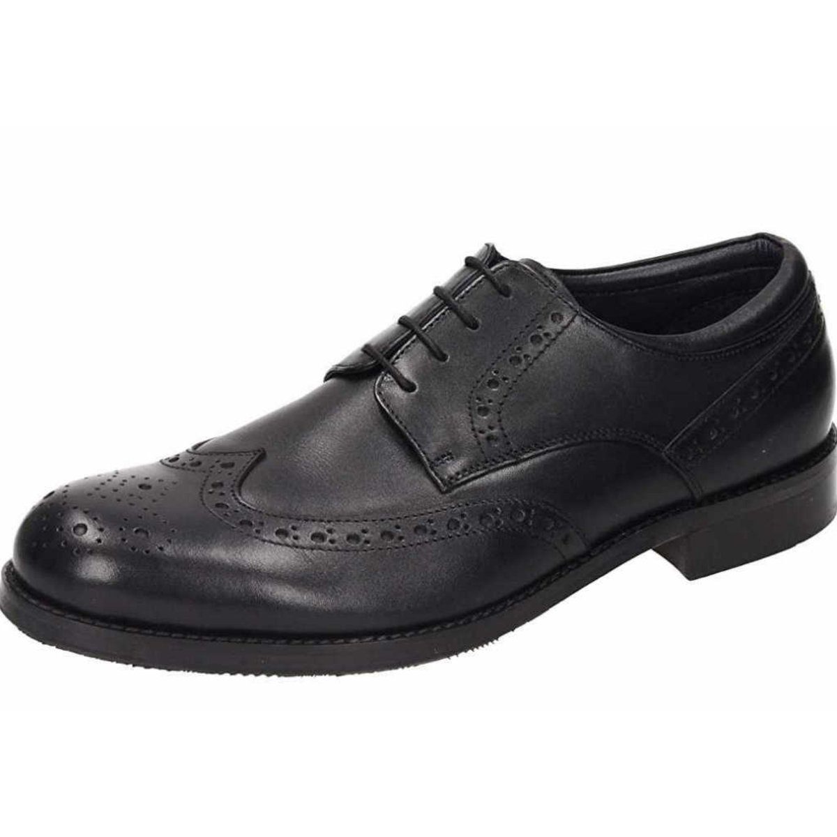 Manitu schwarz Schnürschuh (1-tlg)