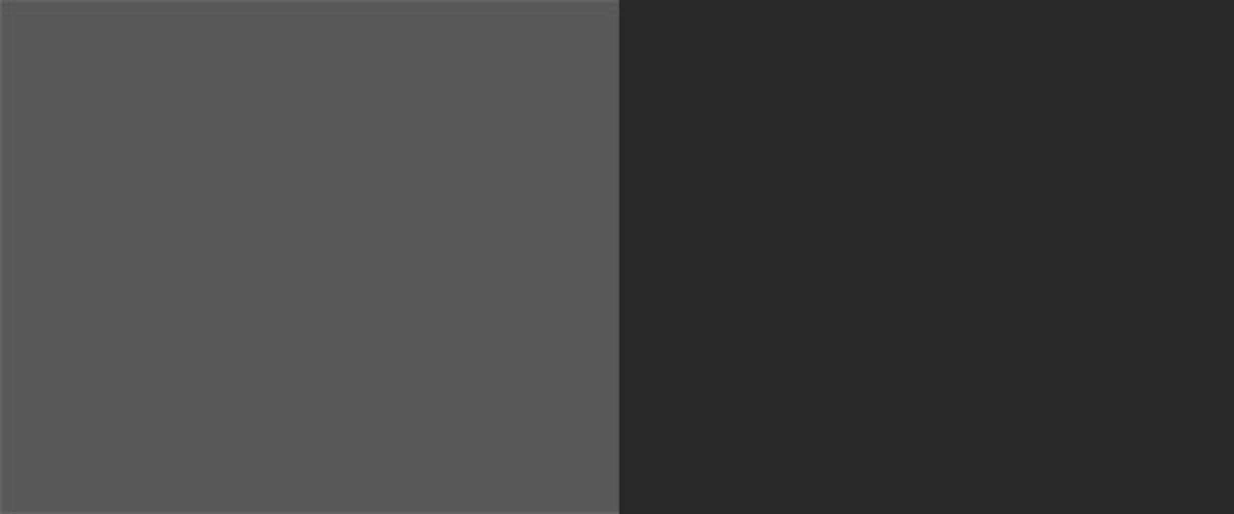 Bonn mit 1 Front-und Klapphängeschrank Korpusfarbe (Bonn, Küchenhängeschrank) graphit 50cm wählbar matt Feldmann-Wohnen Klappe