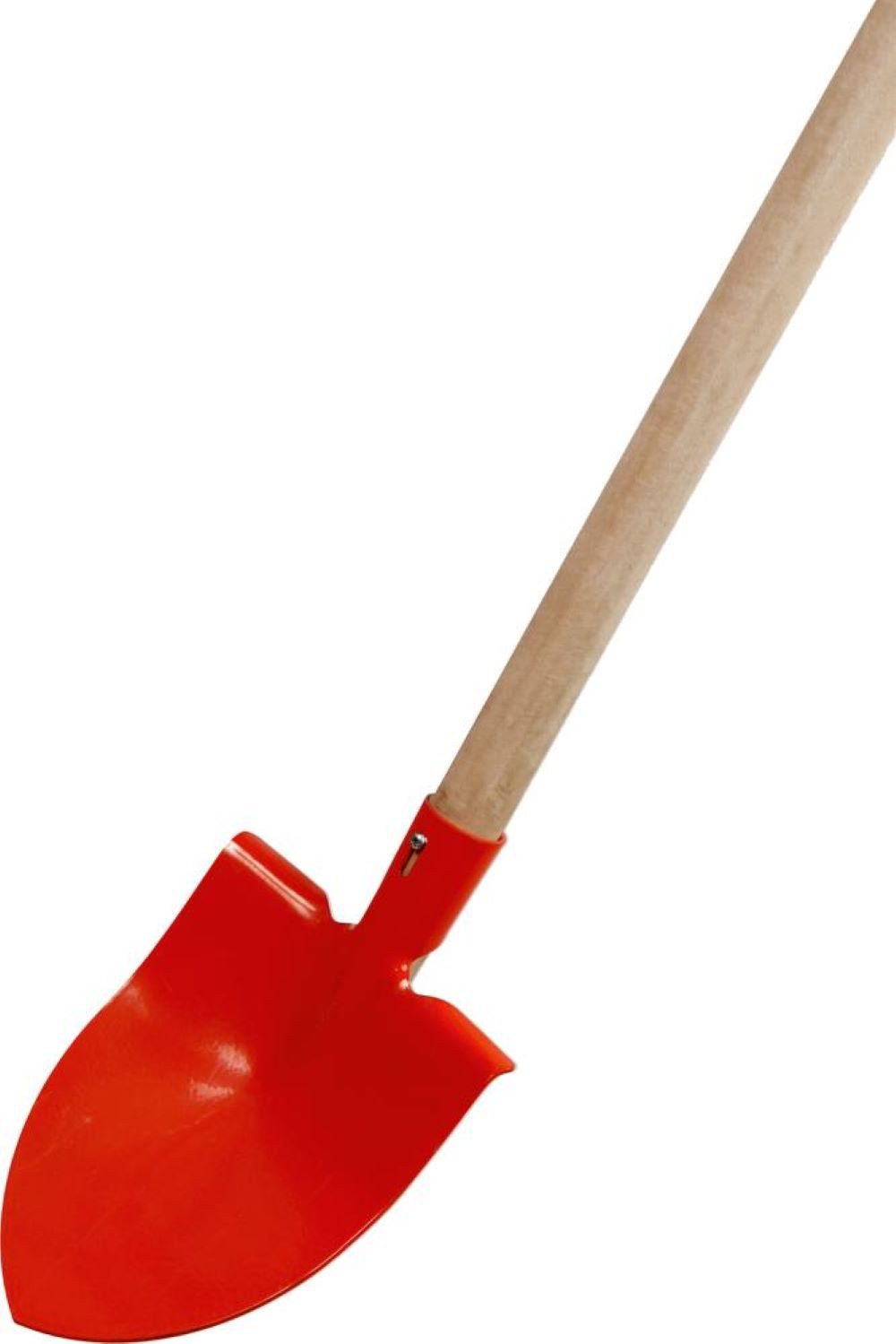 Kinder-Schaufel spitz mit Stiel 86cm