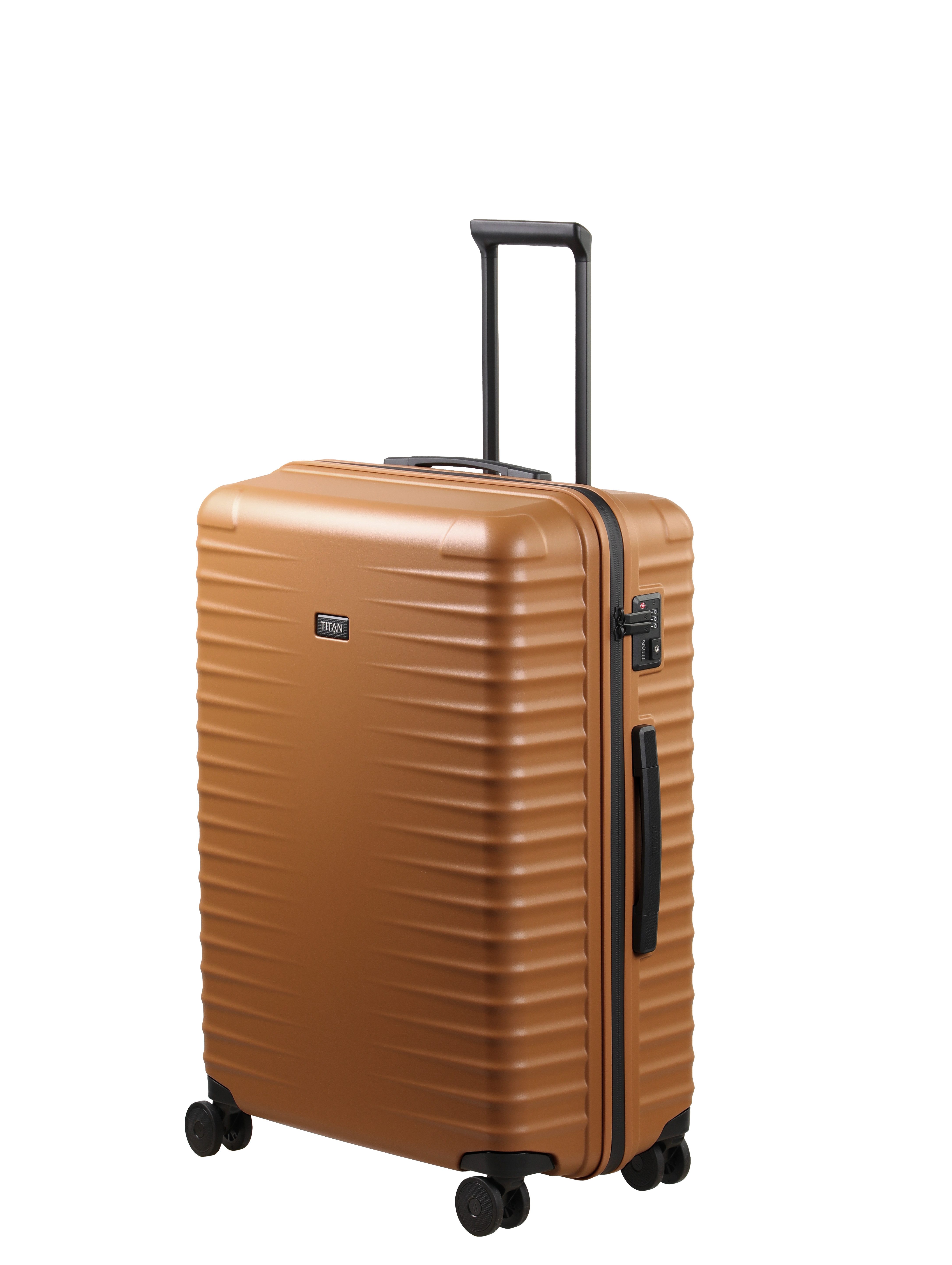 TITAN - Made in Germany Trolley UPGRADE Koffer Hartschale, 4 Rollen, mit kratzresistenter Oberfläche und cleverer Innenaufteilung