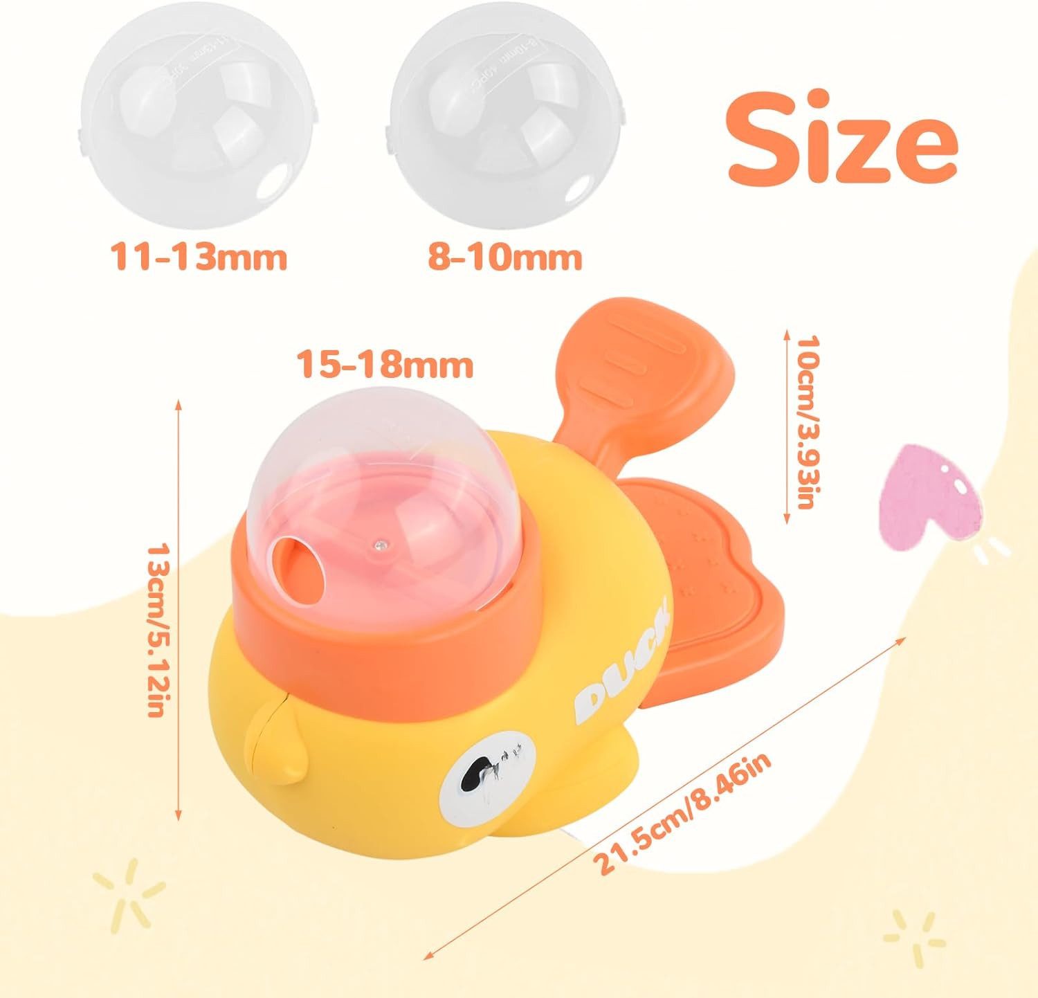 FELIXLEO Tier-Intelligenzspielzeug Entenform Interaktiver Leckerli Spender 2 in 1 Slow Feeder für Hunde, (1-tlg)