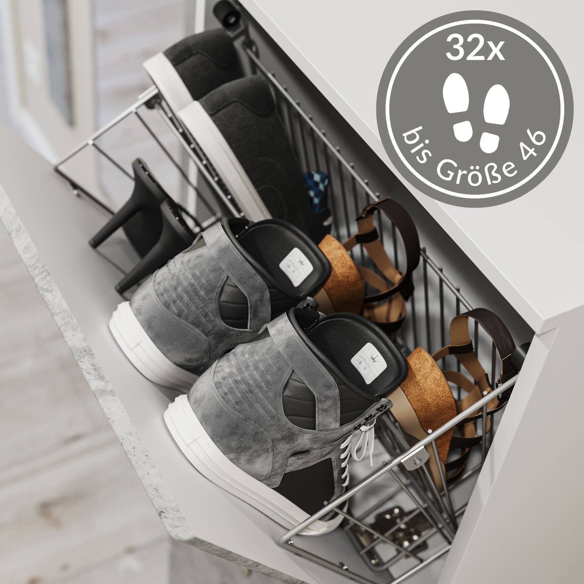 Magnolia Home Schuhschrank Schuhschrank Emotion 8 günstig online kaufen