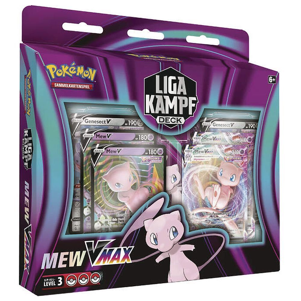 POKÉMON Sammelkarte Mew VMAX Liga-Kampf-Deck Pokemon Sammel-Karten Edition deutsch