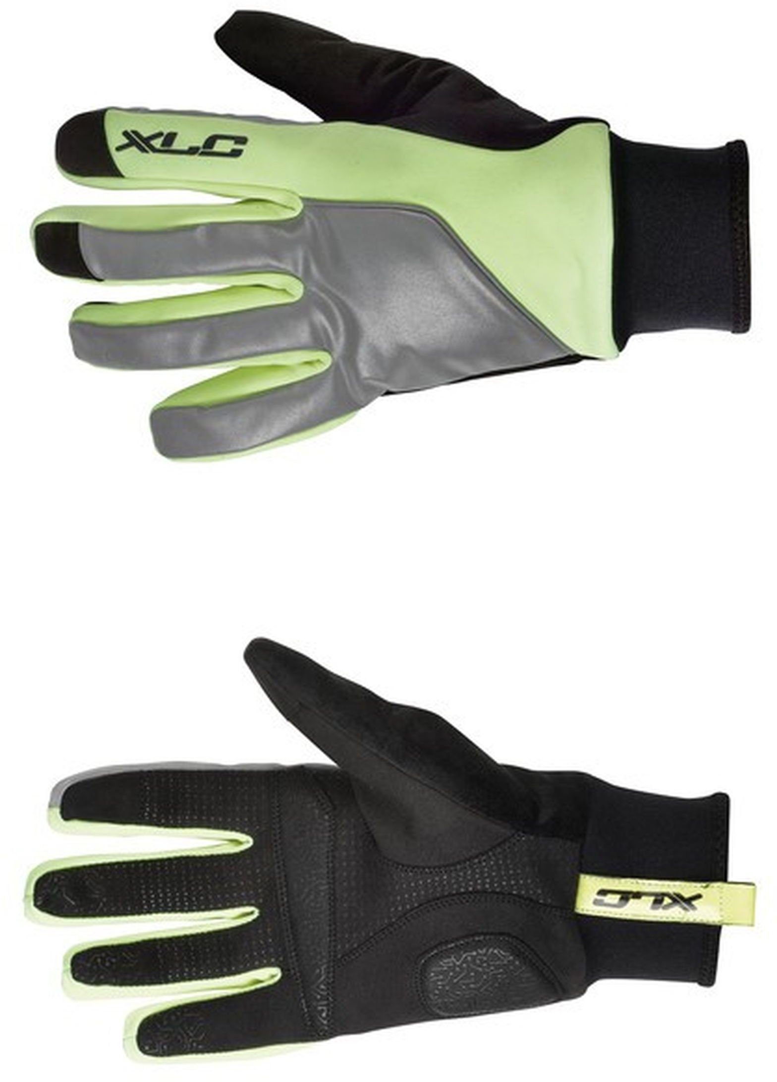 XLC Fahrradhandschuhe Winterhandschuh CG-L11, für der Grip Silikonmaterial Handinnenfläche in mehr