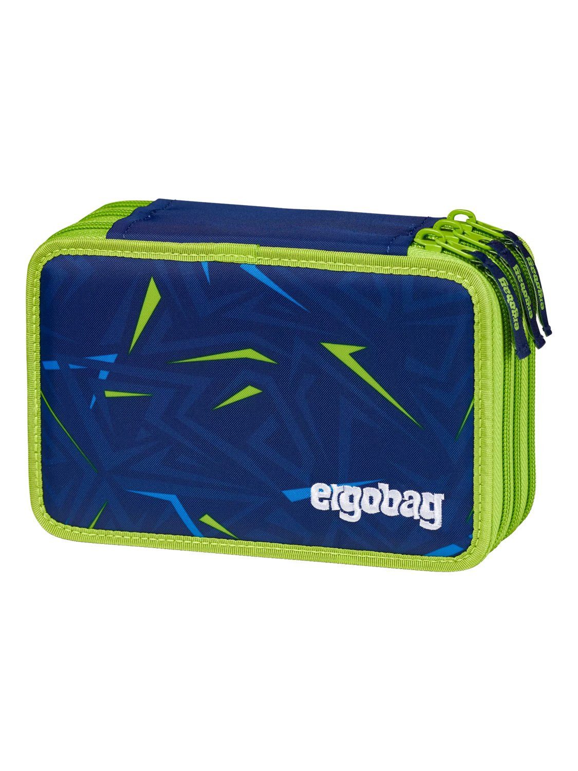 ergobag Federmäppchen Maxi Mäppchen, (41-tlg), mit Stiften befüllt