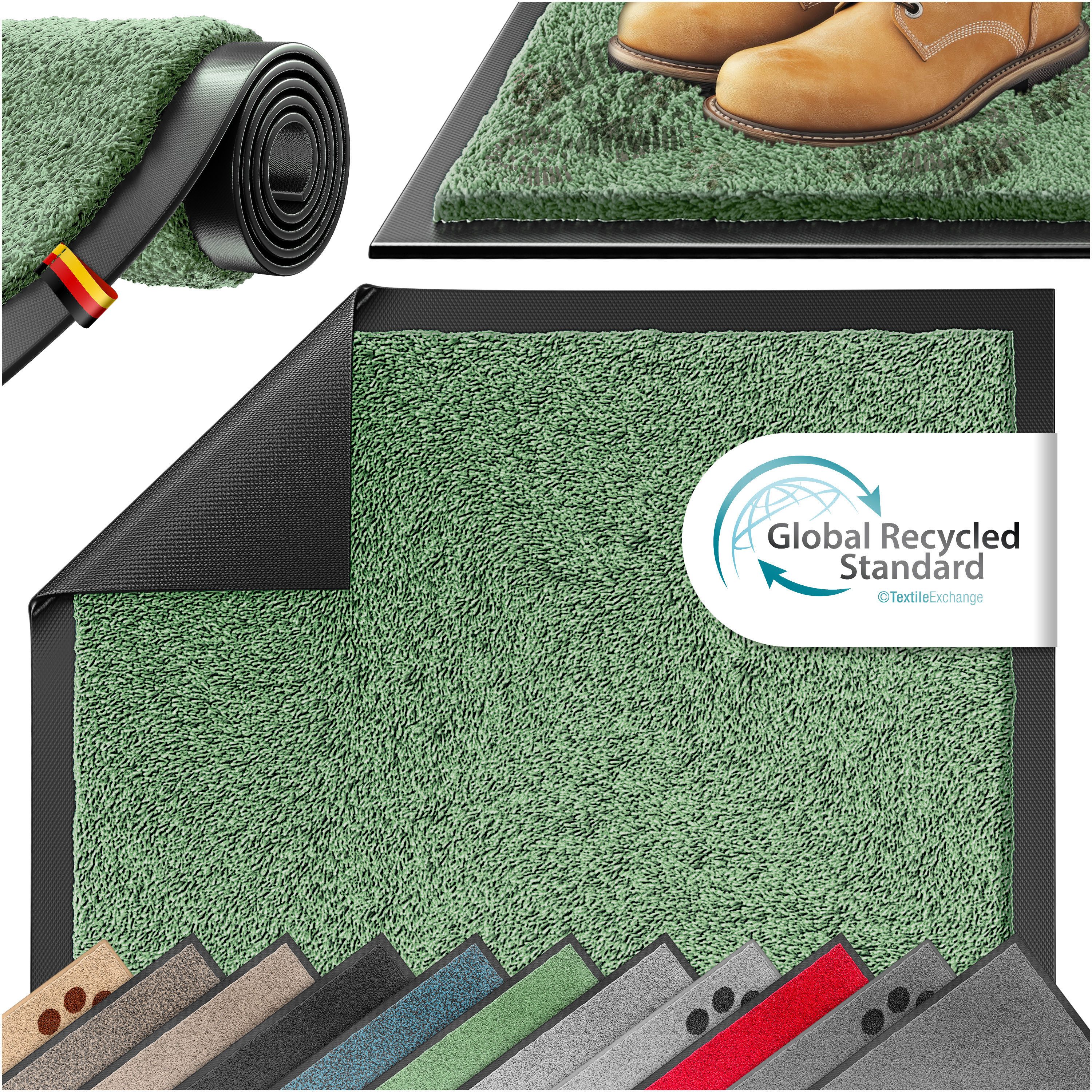 KESSER Fußmatte Schmutzfangmatte rutschfest für Innen- & Außenbereich, Höhe günstig online kaufen