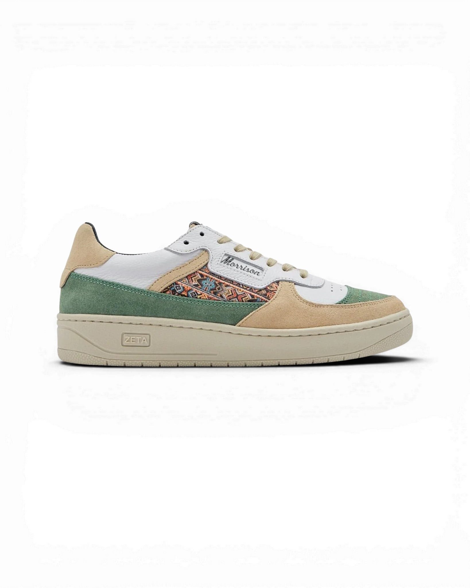 Morrison Coconut (Leder) weiss/beige/grün Sneaker