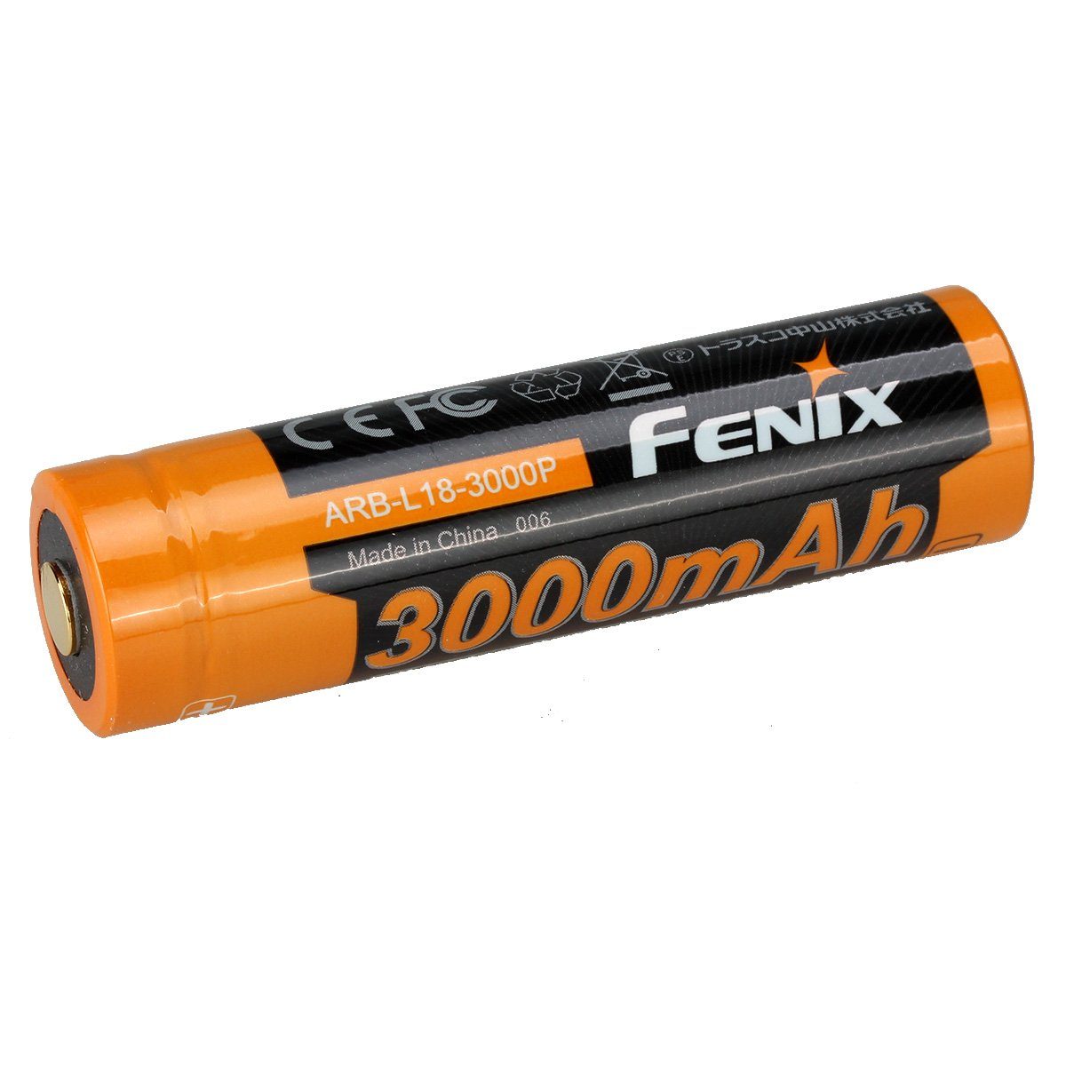 Fenix ARB-L18-3000P 18650 Li-Ion Akku 3,6V 3000mAh Akku