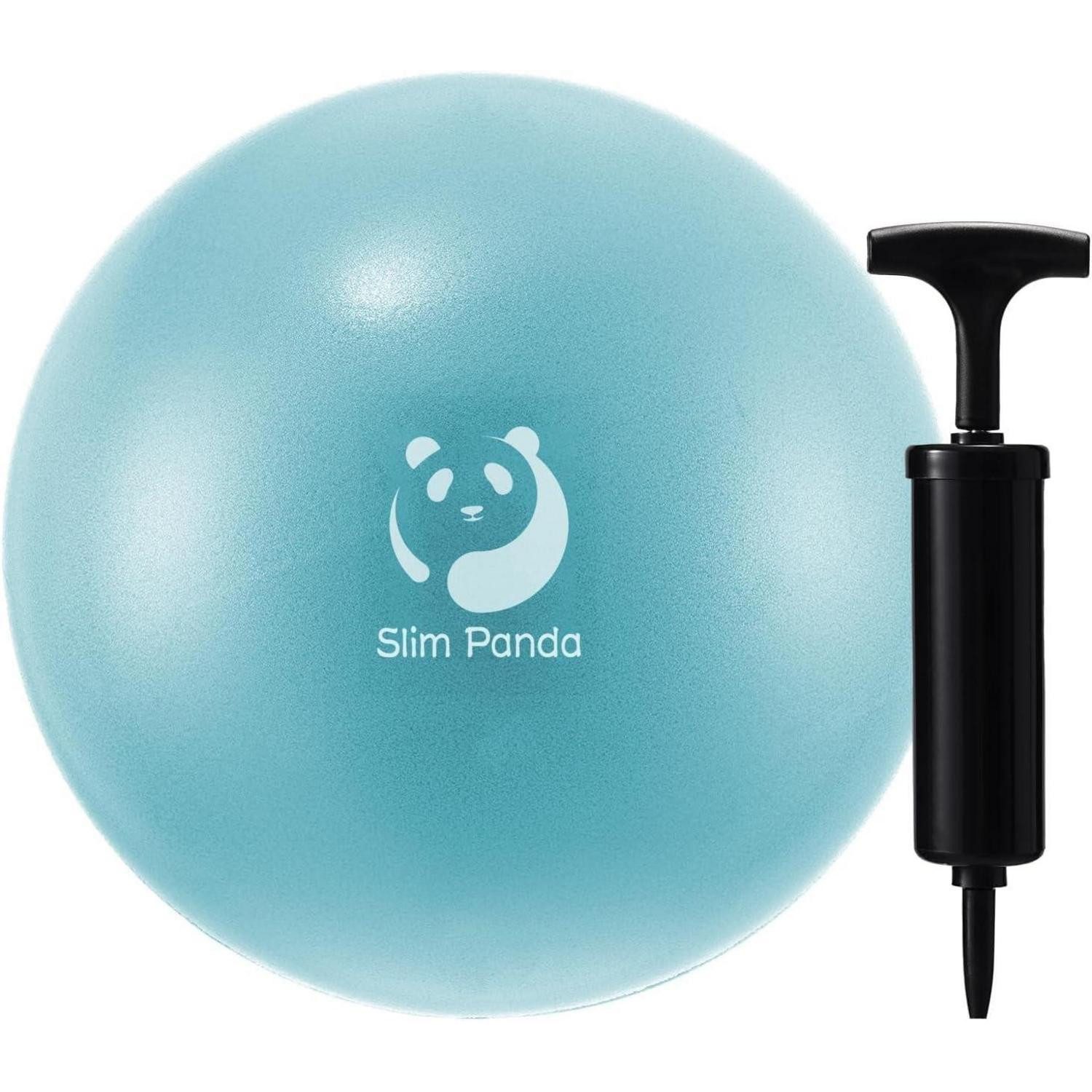 Gymnastikball Gymnastikball klein 23cm Pilates Yoga Balance Training Lake Blue+Pump