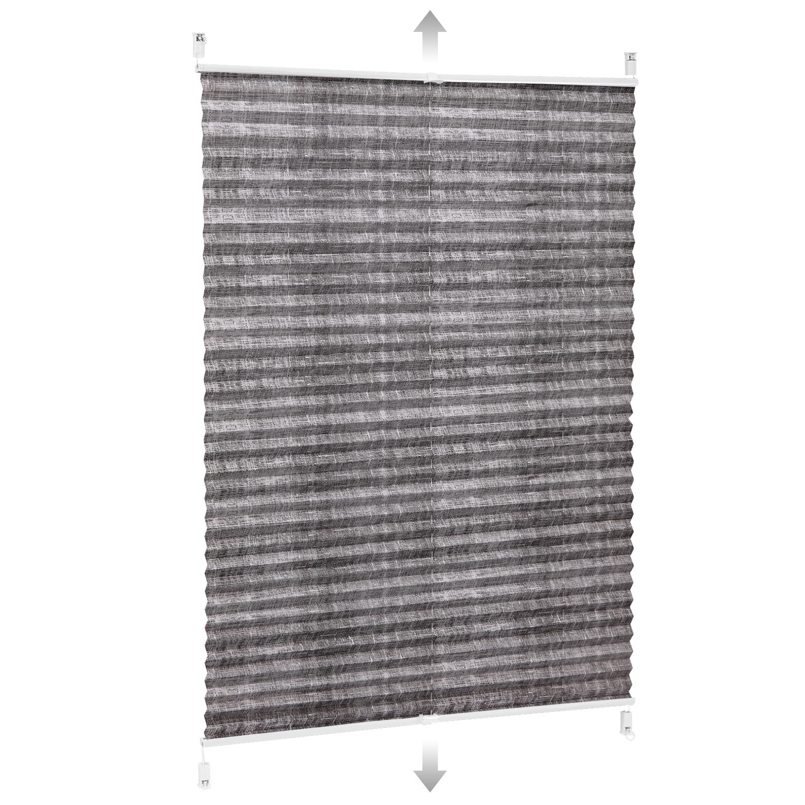 Sekey Plissee Plissee ohne Bohren Lichtschutz Rollo Klemmfix für Fenster & günstig online kaufen