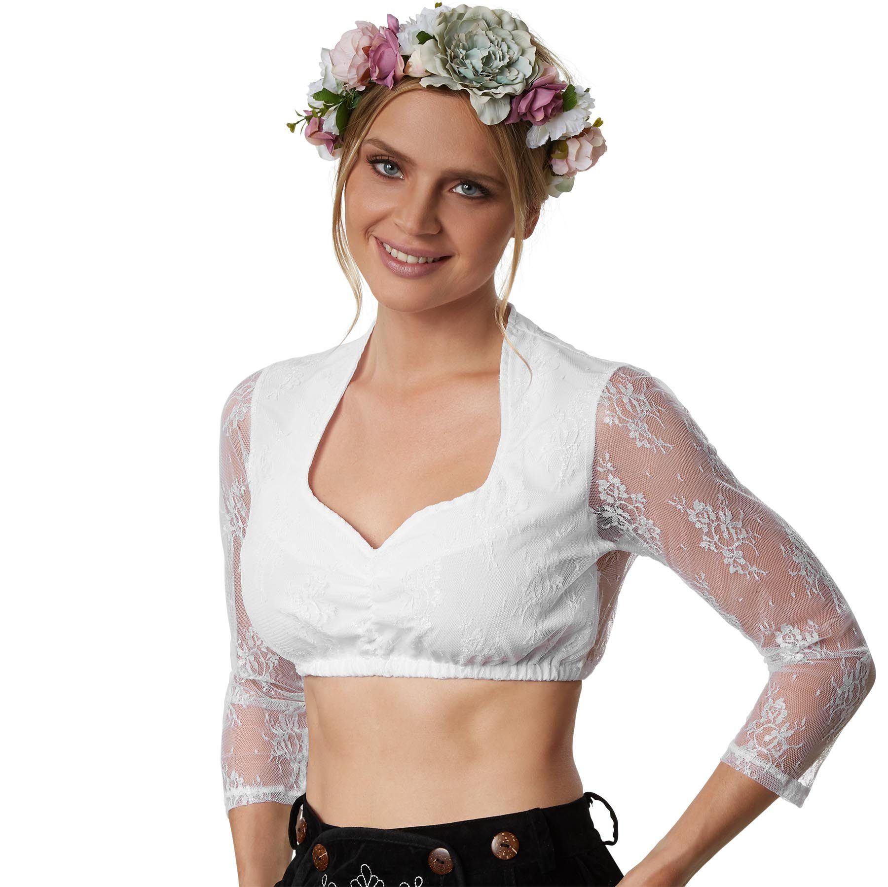 Trachtenbluse Dirndlbluse Gretl