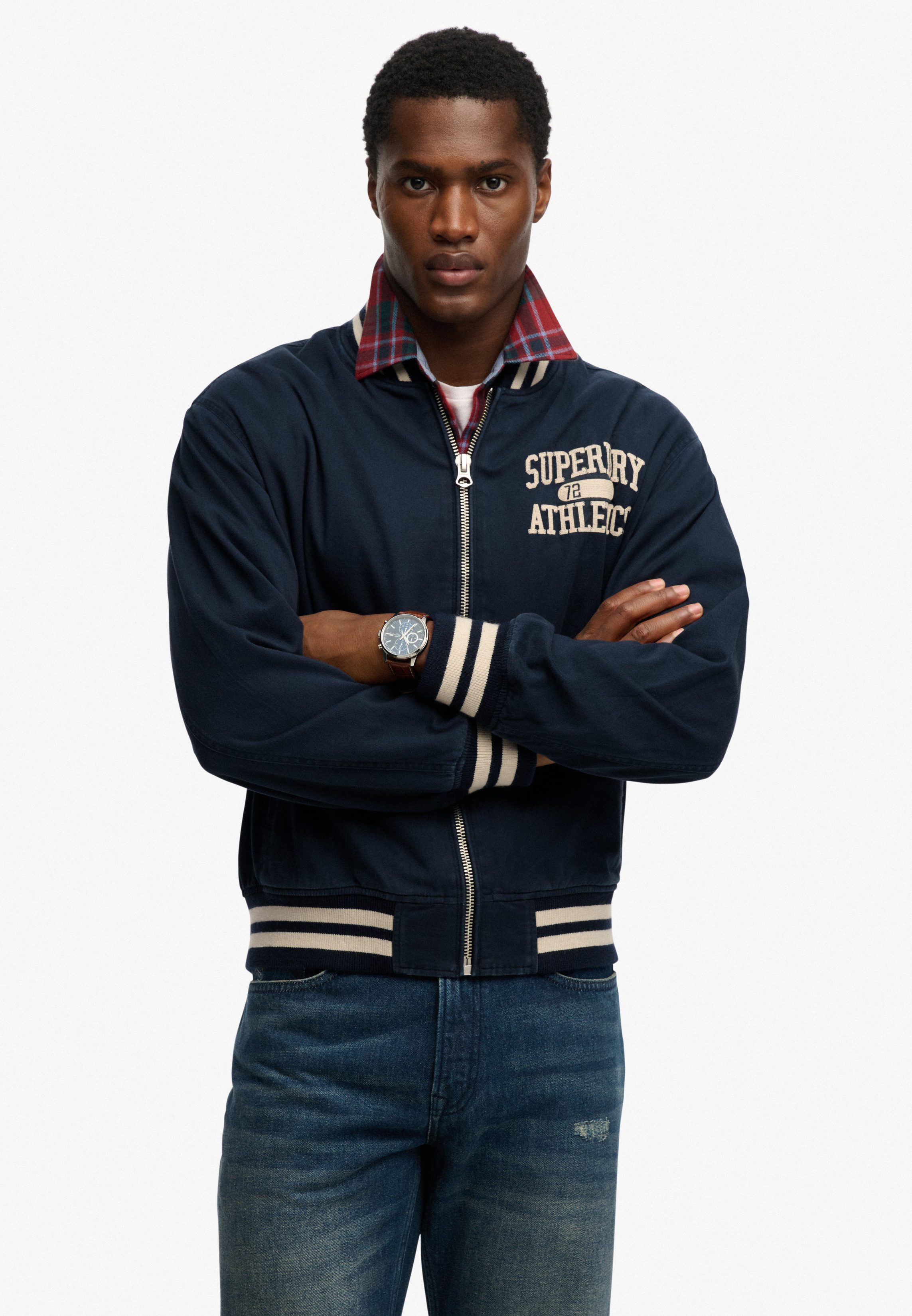 Superdry Parka TWILL VARSITY BOMBER JKT