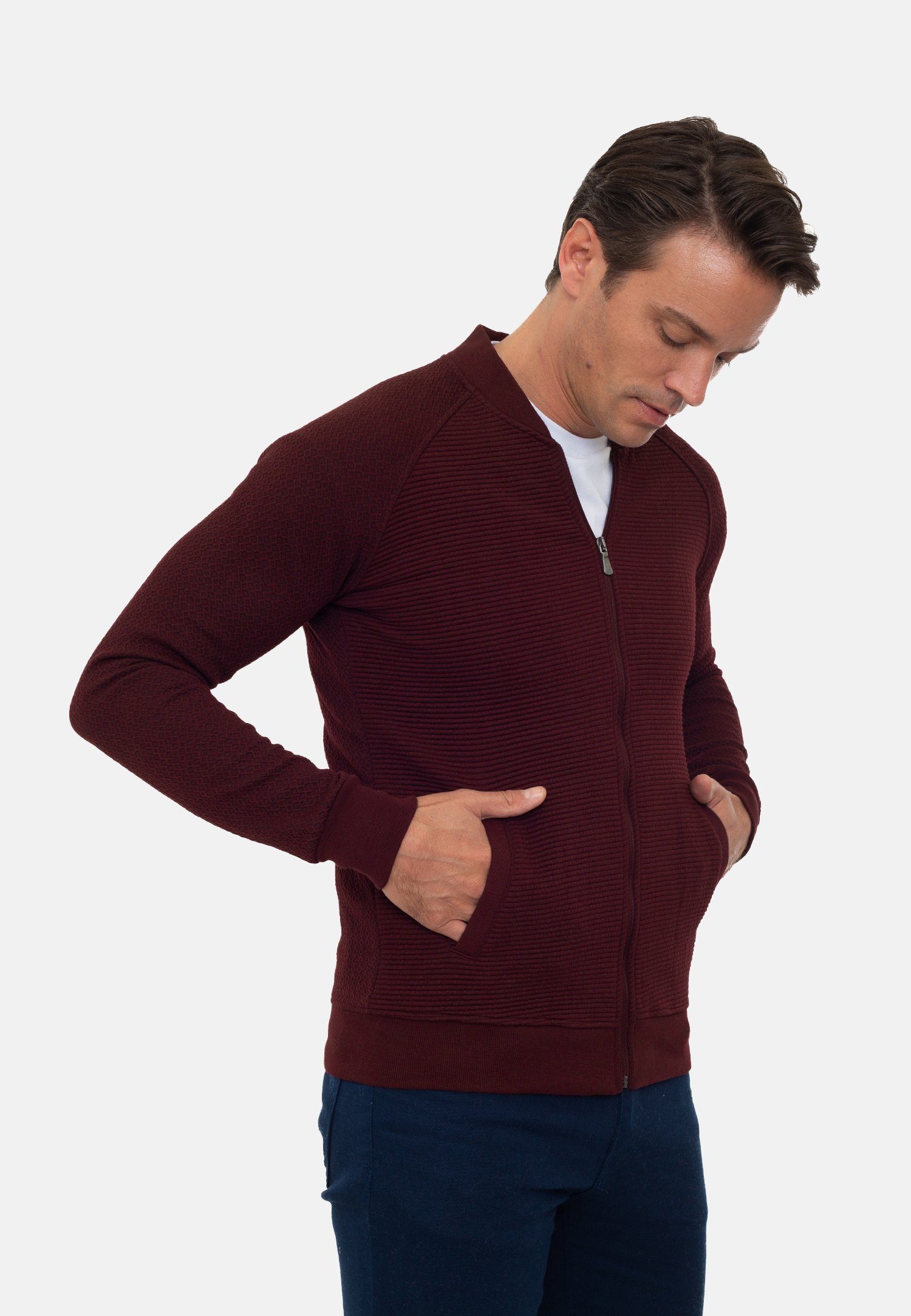 Tailor Bronks Sweatshirt Raymond Sir bordeaux