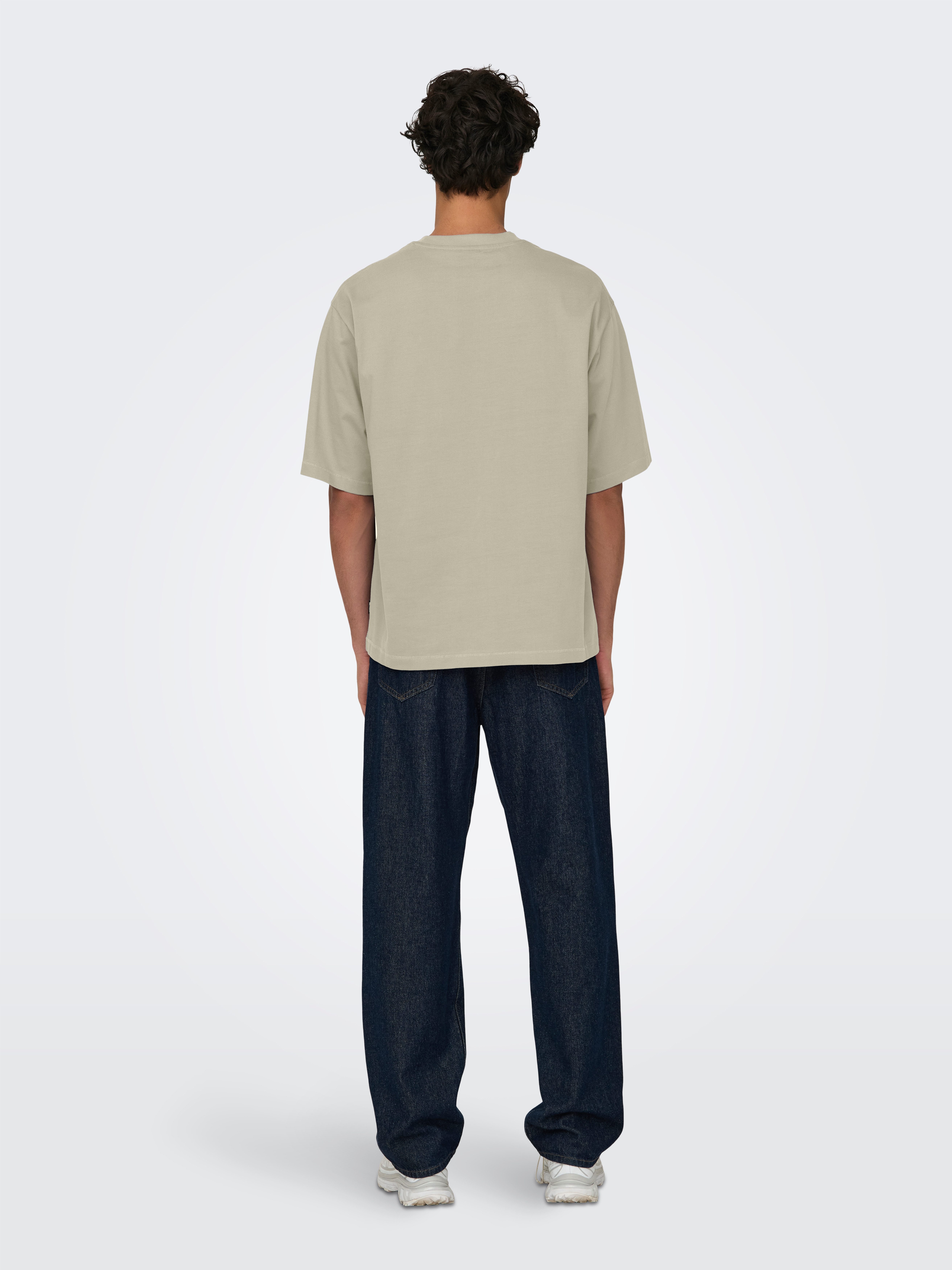 Only & Sons Herren Rundhals T-Shirt ONSMILLENIUM - Relaxed Fit günstig online kaufen