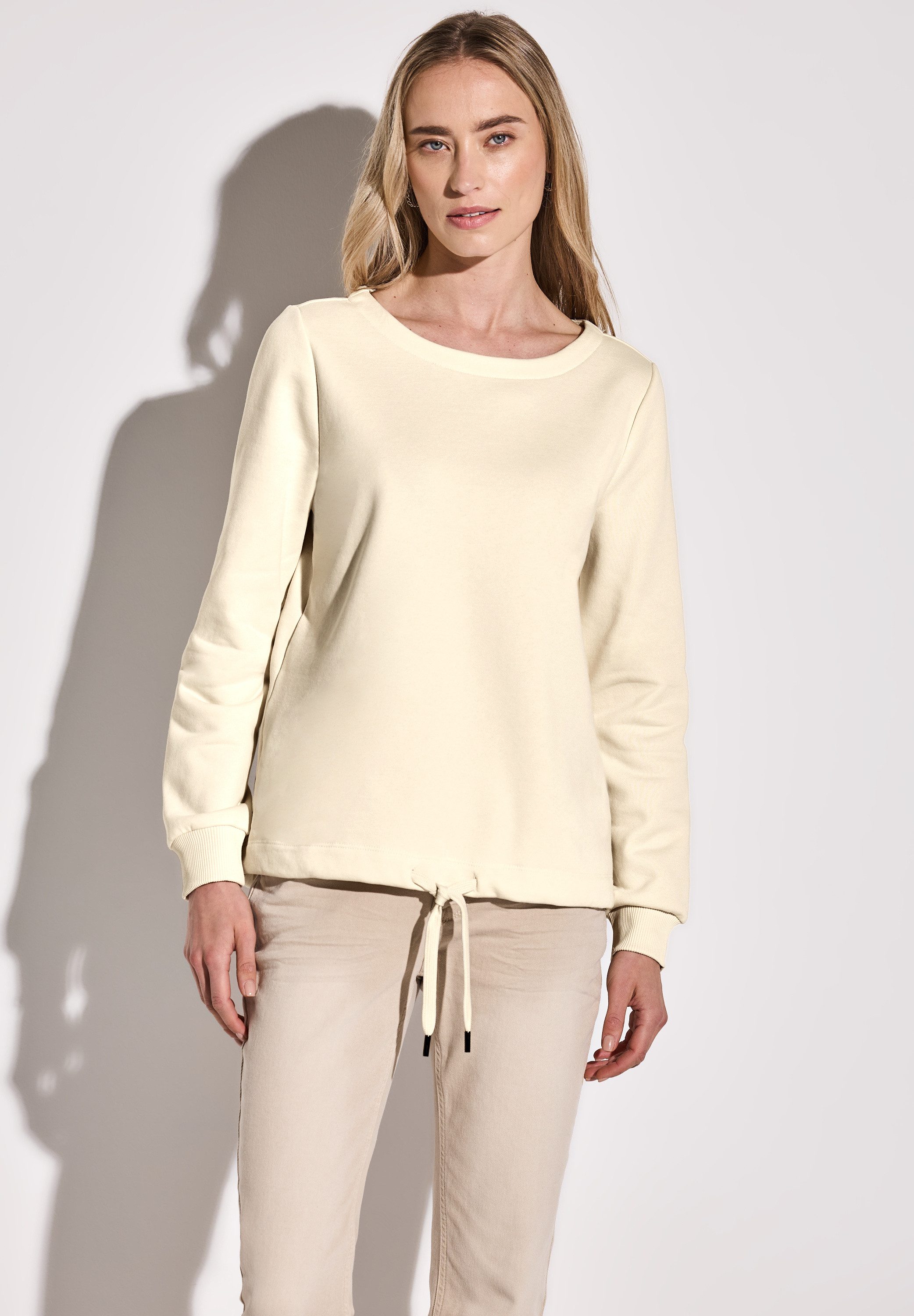 STREET ONE Sweatshirt im soften Baumwoll-Mix günstig online kaufen