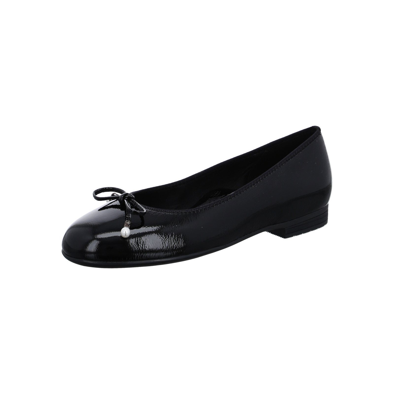 Ara Sardinia - Damen Schuhe Ballerina Lackleder schwarz