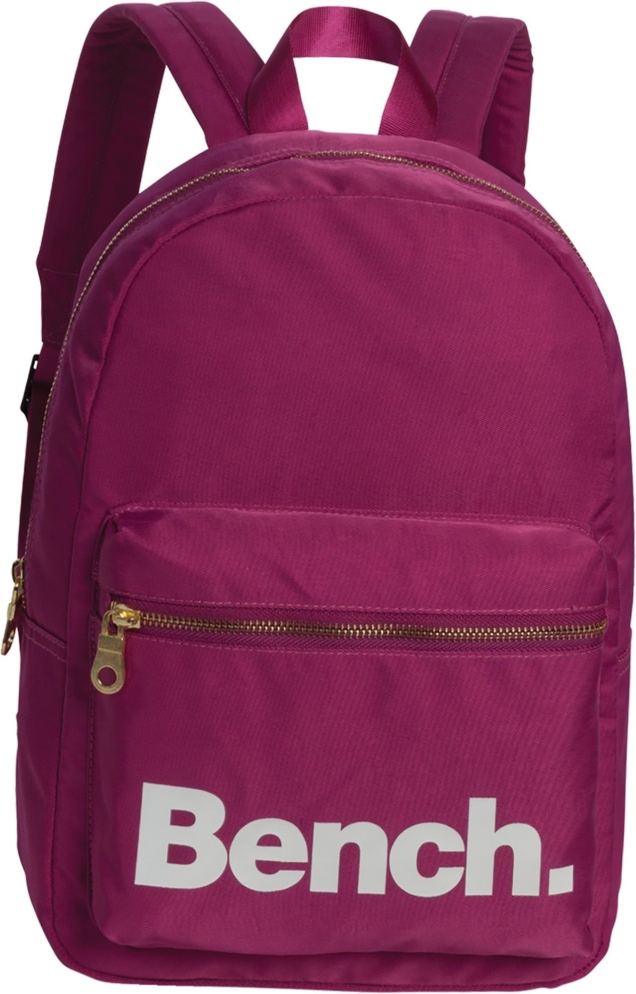 Bench. Cityrucksack Bench kleiner Cityrucksack Nylon pink (Cityrucksack, Cityrucksack), Freizeitrucksack, Cityrucksack aus Nylon in pink Größe ca. 35cm, uni