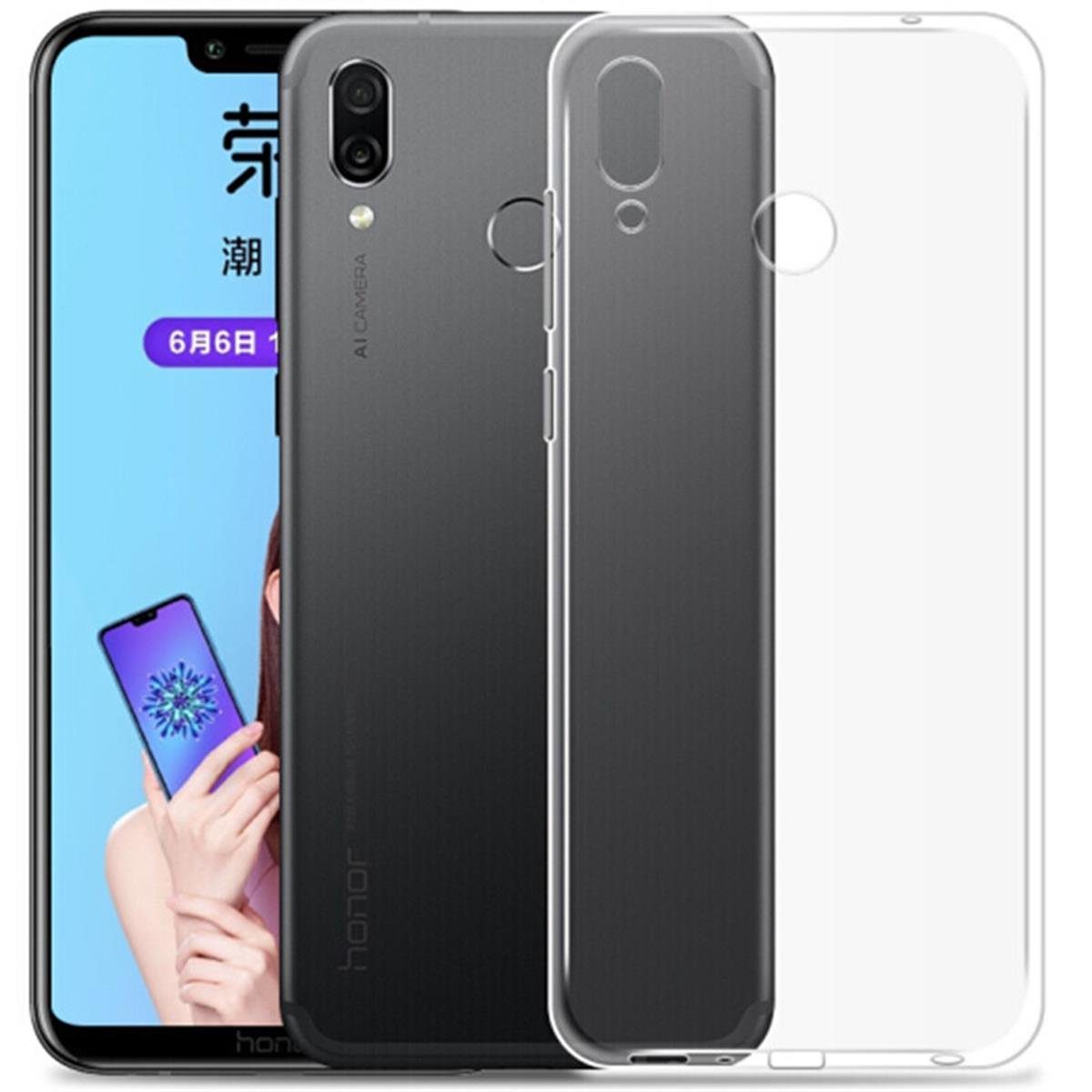 CoverKingz Handyhülle Honor Play Handyhülle Silikon Case Handytasche Cover Etui transparent