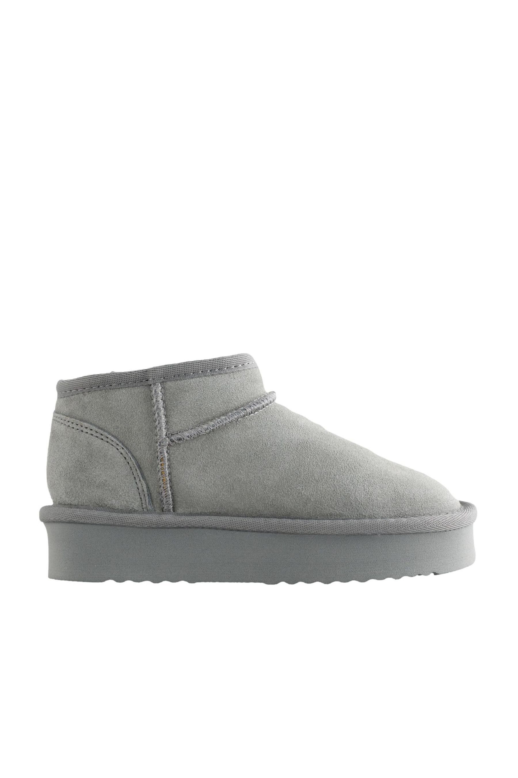 Next Wasserabweisende, gefütterte Velourslederstiefel Stiefel