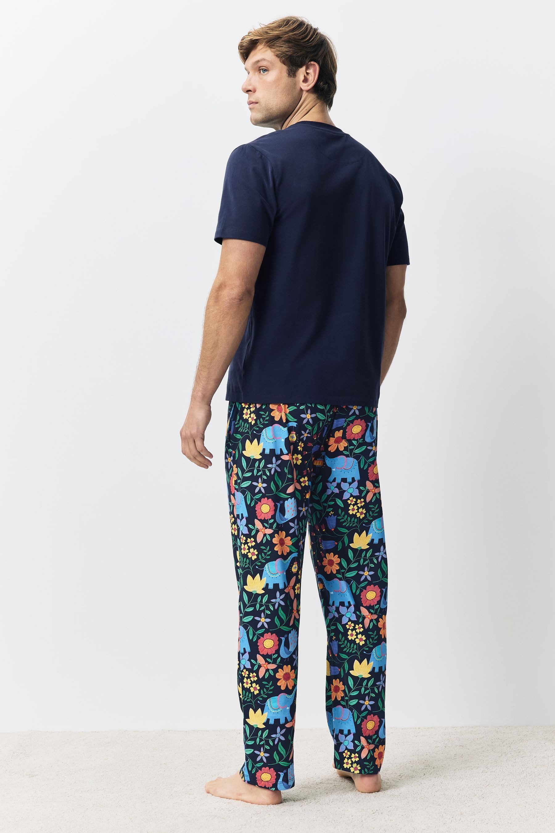 Next Pyjama Schlafanzug mit Diwali-Print, Familienkollektion (2 tlg) günstig online kaufen