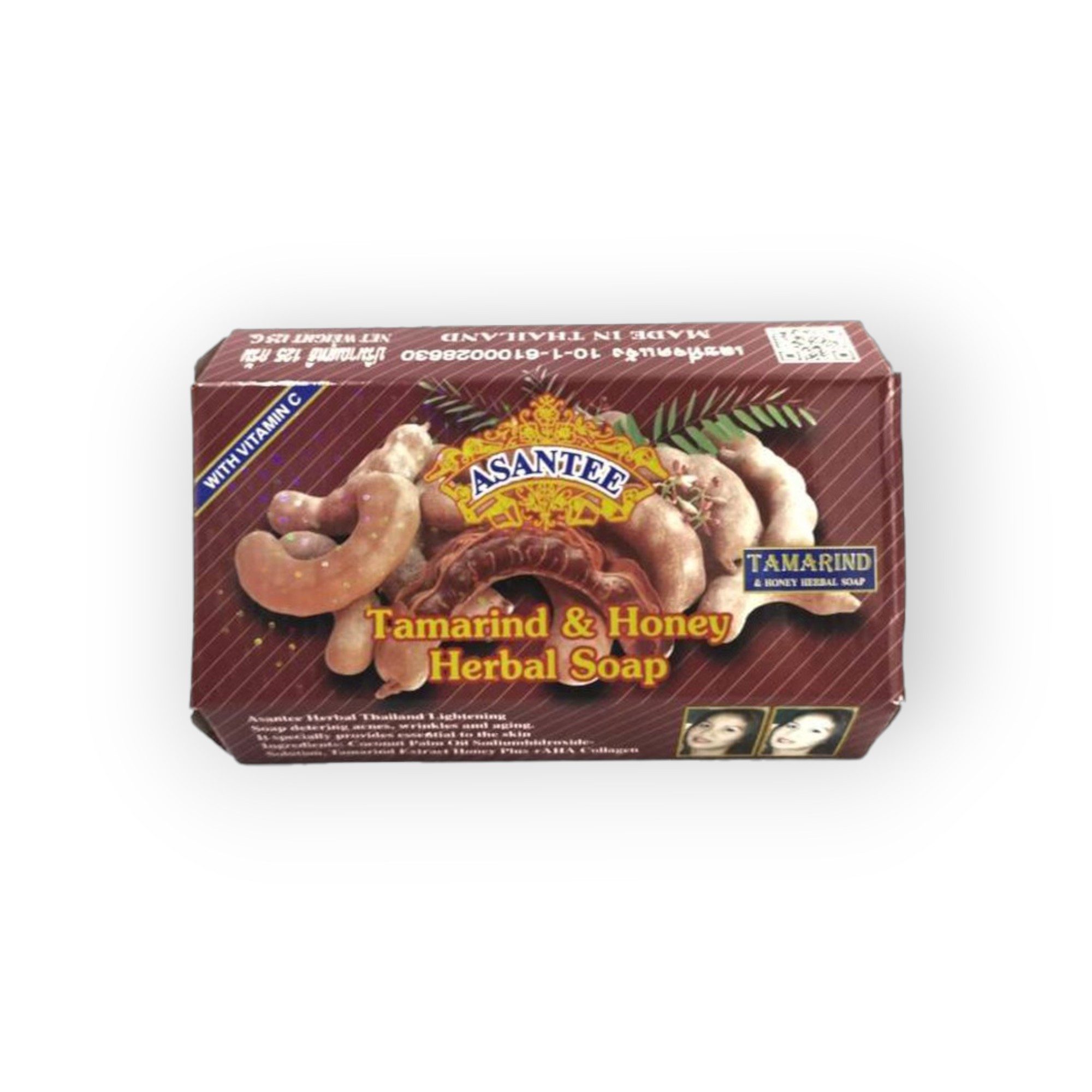 Feste Duschseife Asantee Tamarind & Honey Herbal Soap