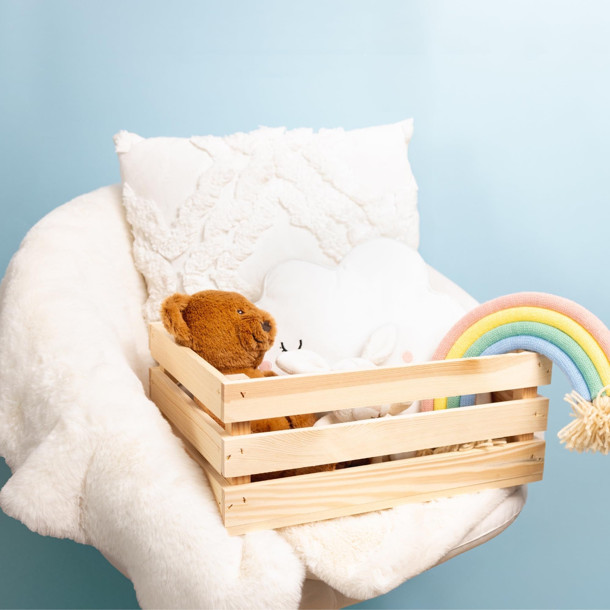 Creative Deco Holzkiste Kiste Holz Deko Holzkiste, Obstkiste Weinkisten Apfelkiste – Bild 2 von 5