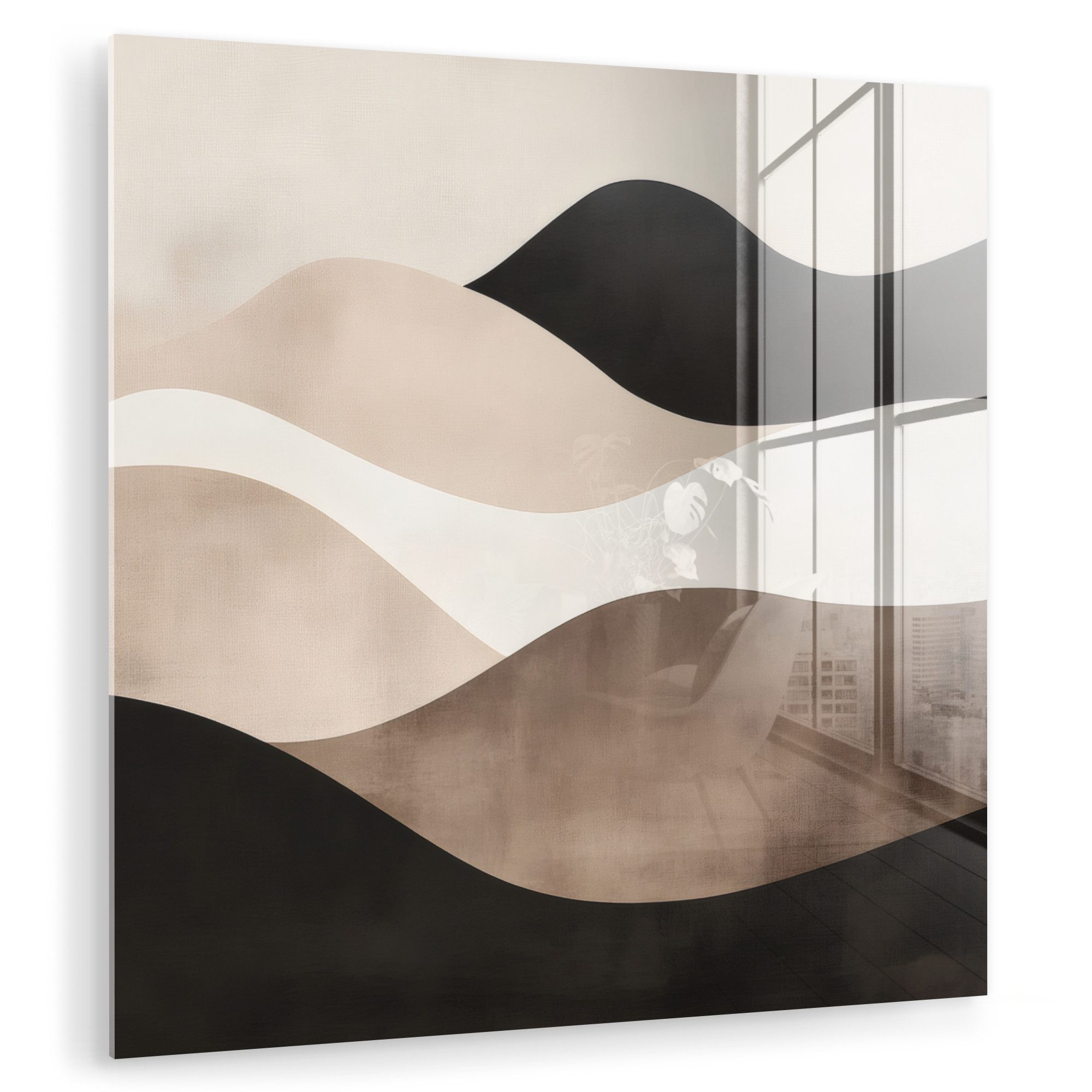 MuchoWow Acrylglasbild Abstrakt - Landschaft - günstig online kaufen