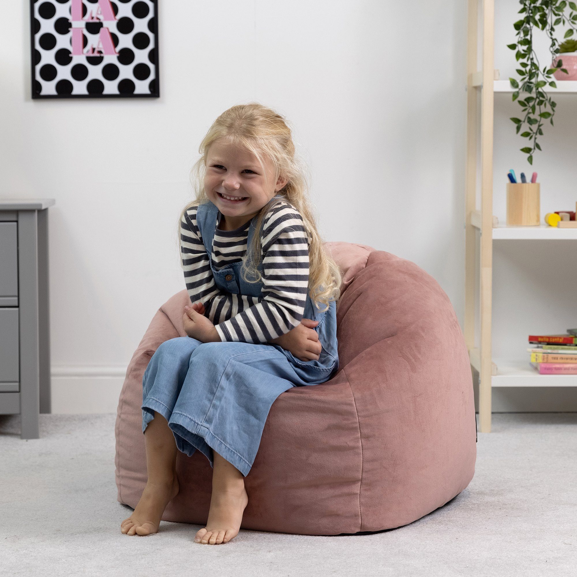 icon Sitzsack Kinder aus Samt „Kingston“, günstig online kaufen
