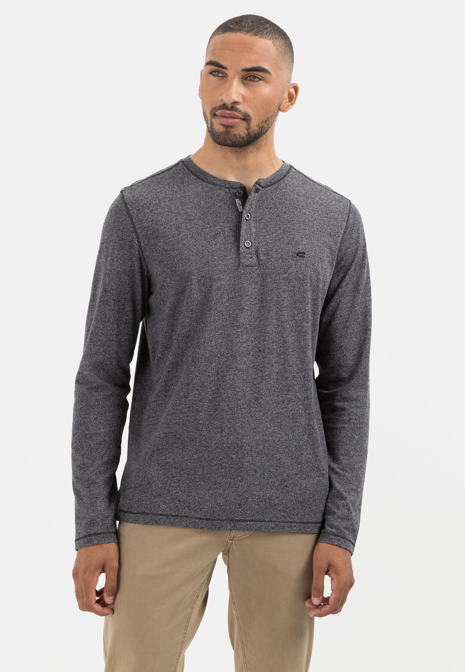 Langarmshirt aus nachhaltigen Baumwollmix Langarm