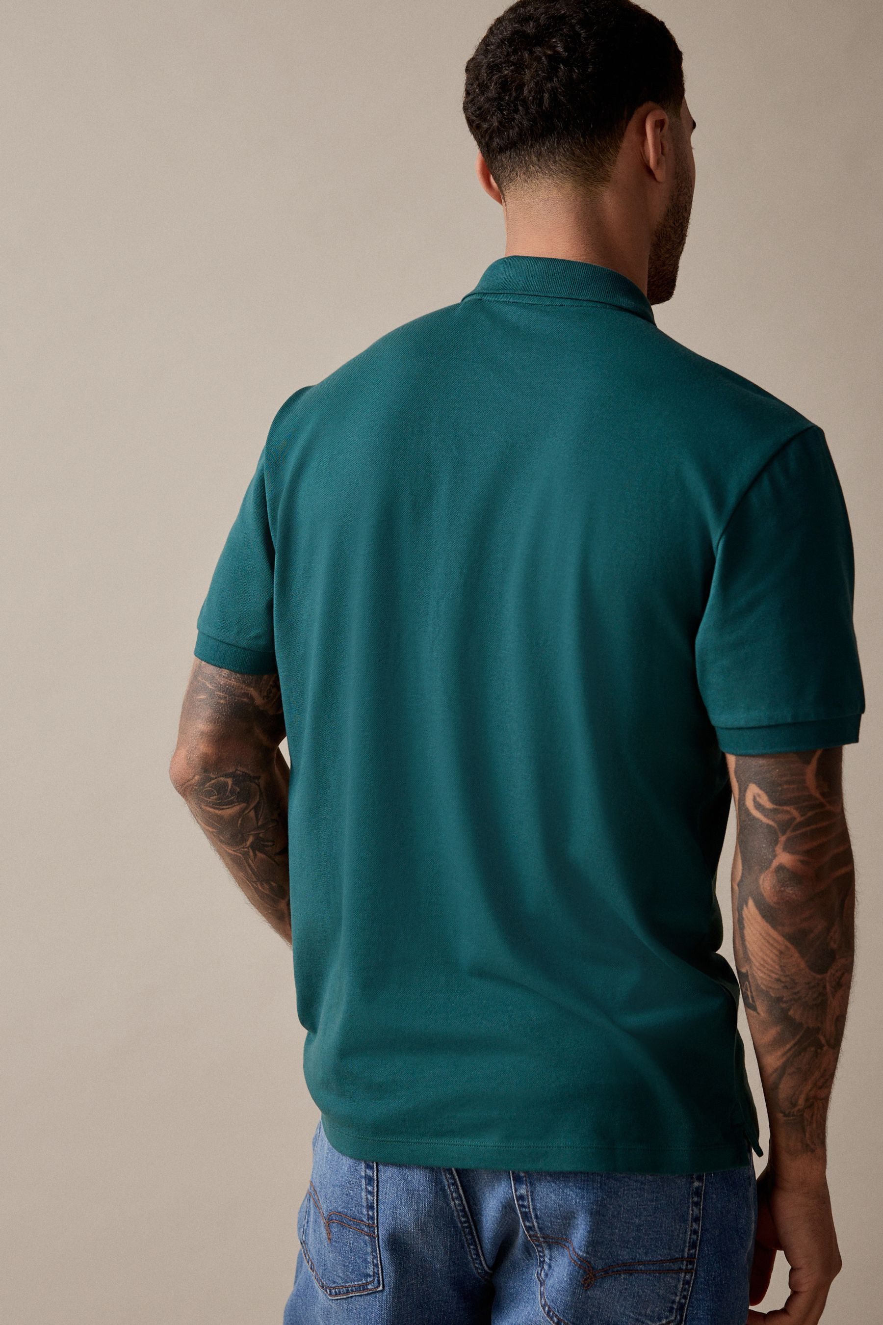 Next Poloshirt Piqué-Poloshirt (1-tlg) günstig online kaufen