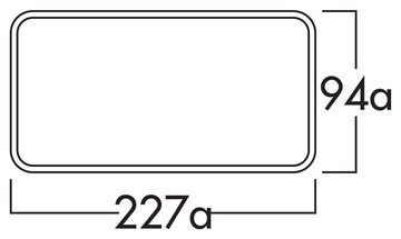 Naber Montagezubehör Dunstabzugshaube COMPAIR PRIME flow® P-Turbo flow 150 Mauerkasten inkl. THERMOBOX