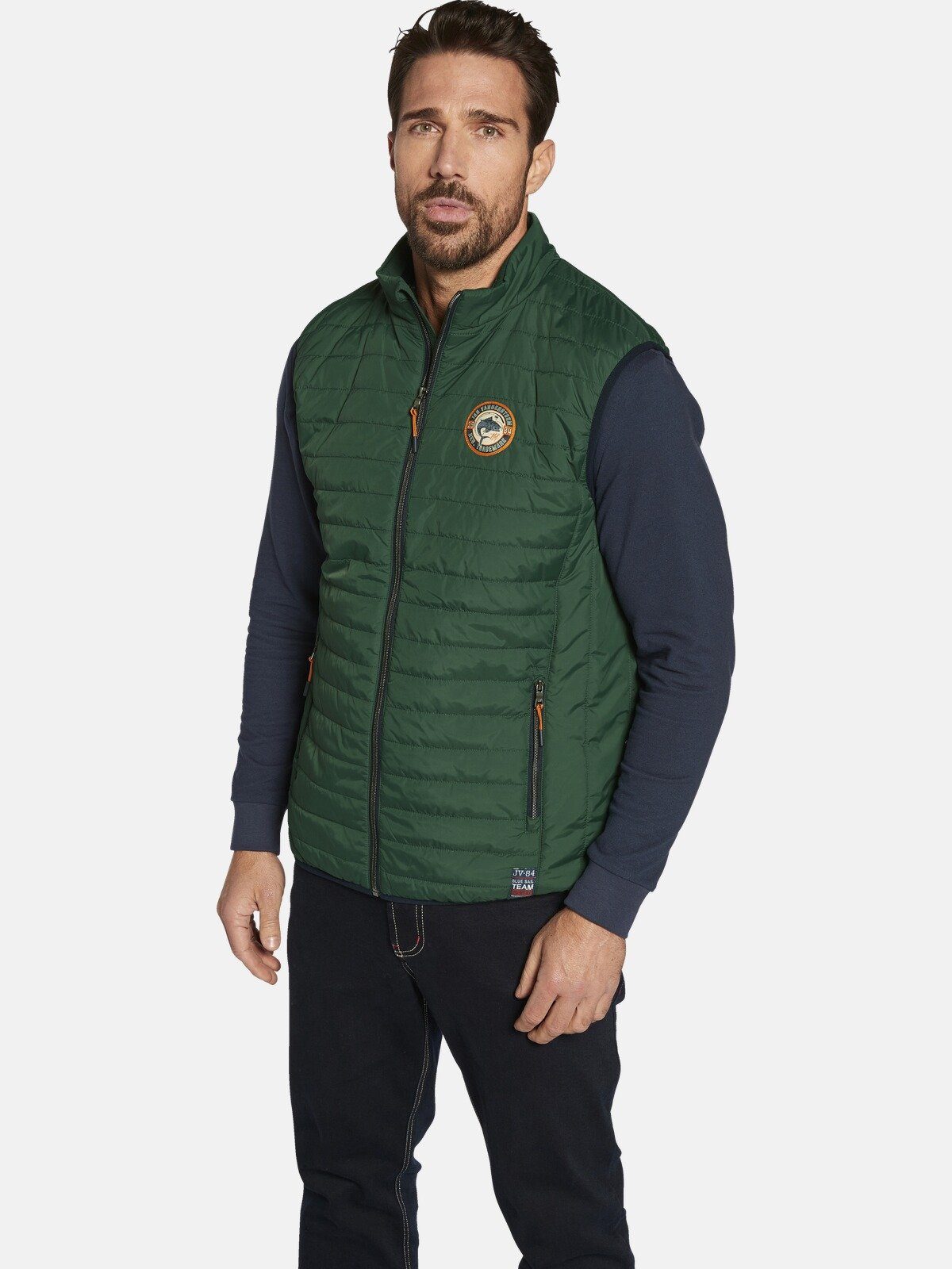 Jan Vanderstorm Steppweste MIKLAS mit Down-Touch-Füllung günstig online kaufen