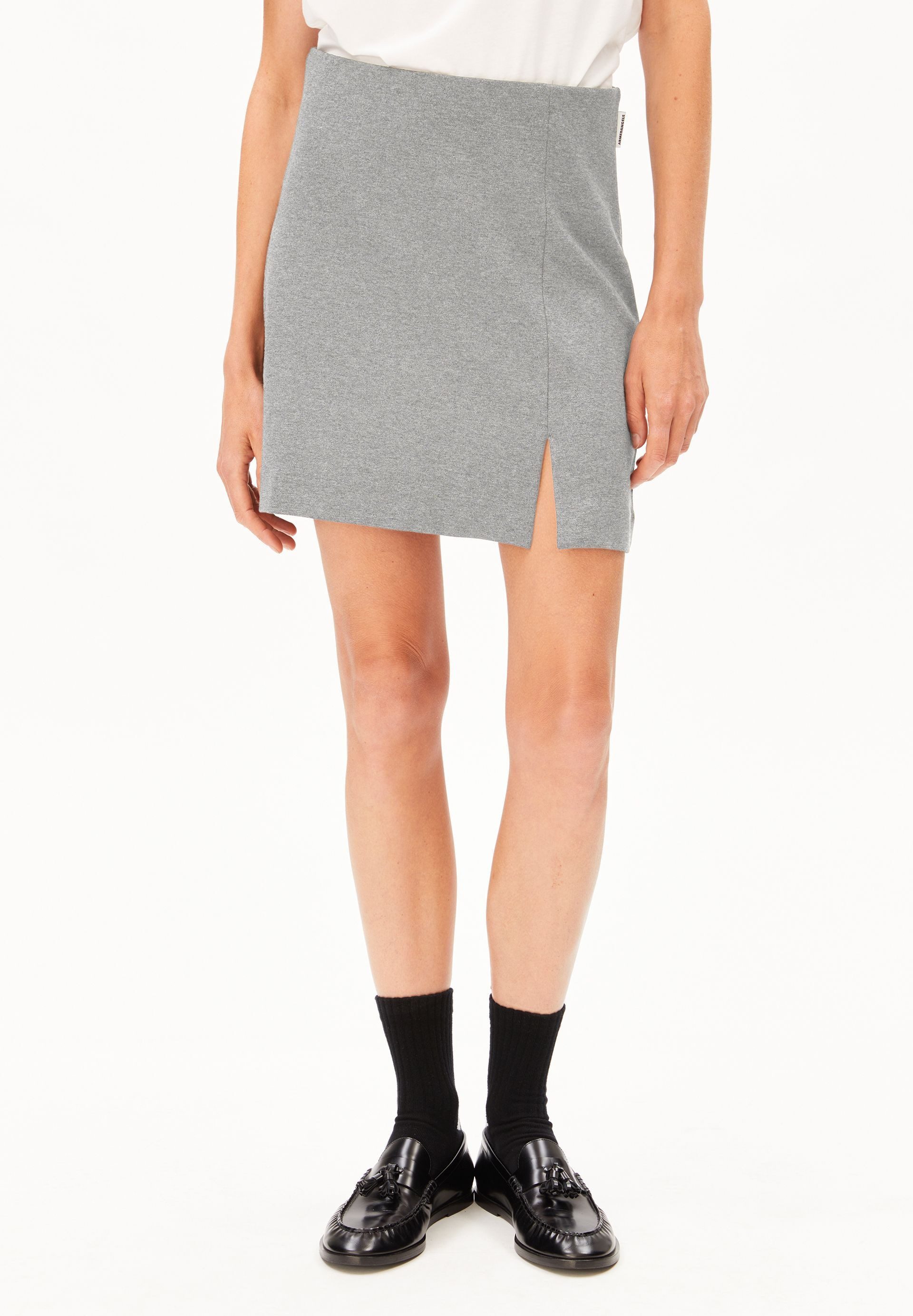 Armedangels Minirock VANJARAA MINI (1-tlg., Slim Fit) Jerseyrock aus LENZING™ ECOVERO™ Viskose Mix