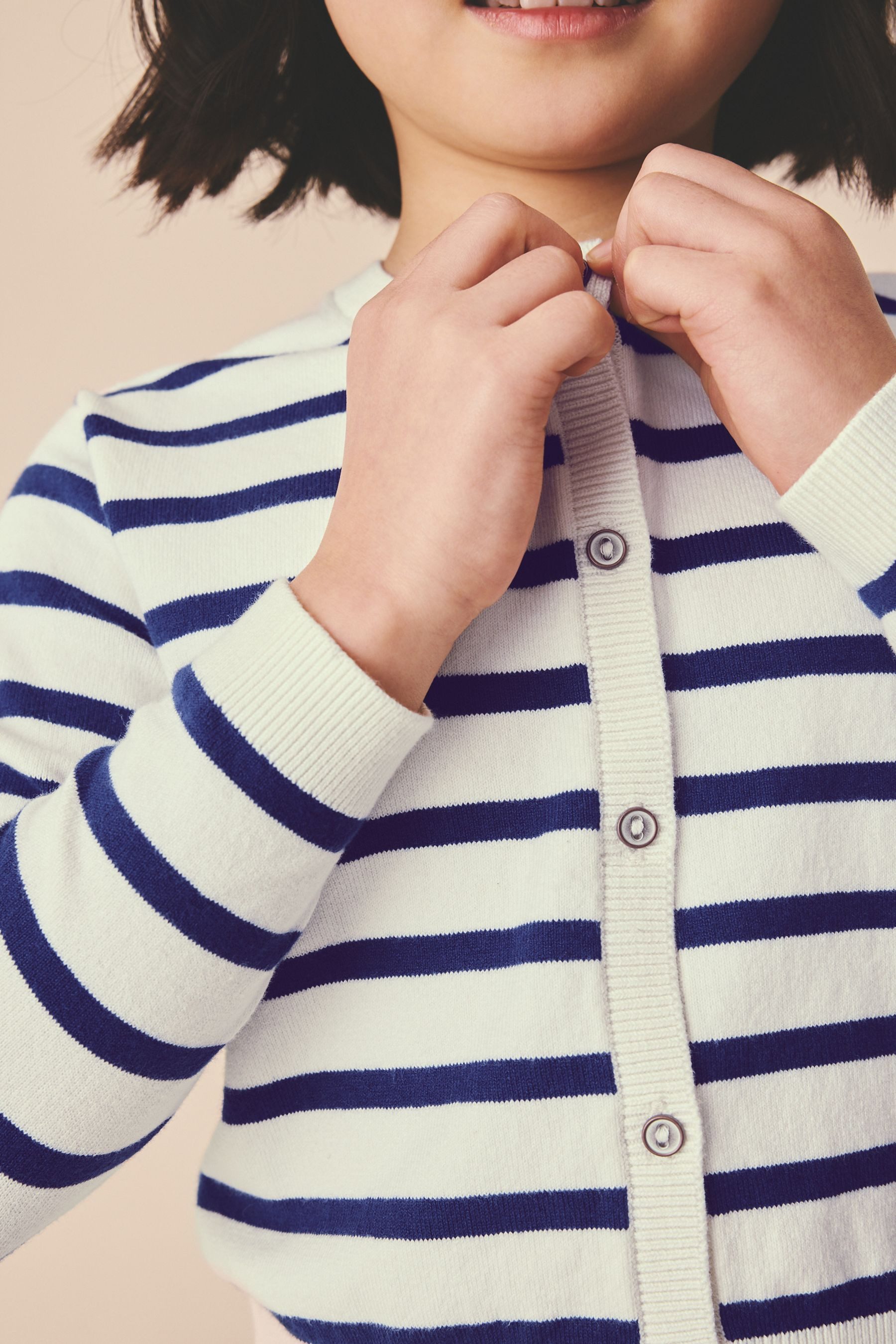 Next Strickjacke Strickjacke mit Knöpfen (1-tlg)