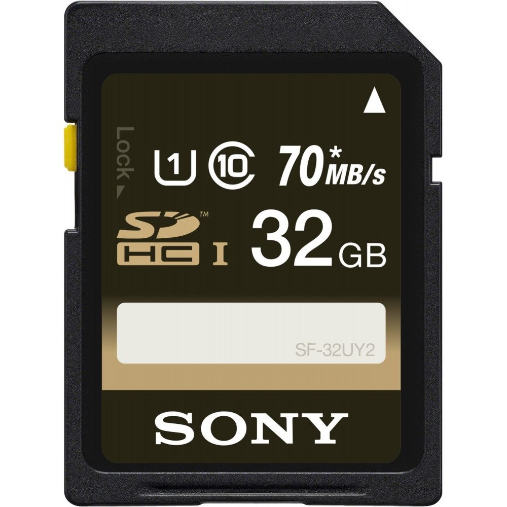 Sony SF32U SDHC-Card UHS-I - Speicherkarte - 32 GB Speicherkarte (32 GB)